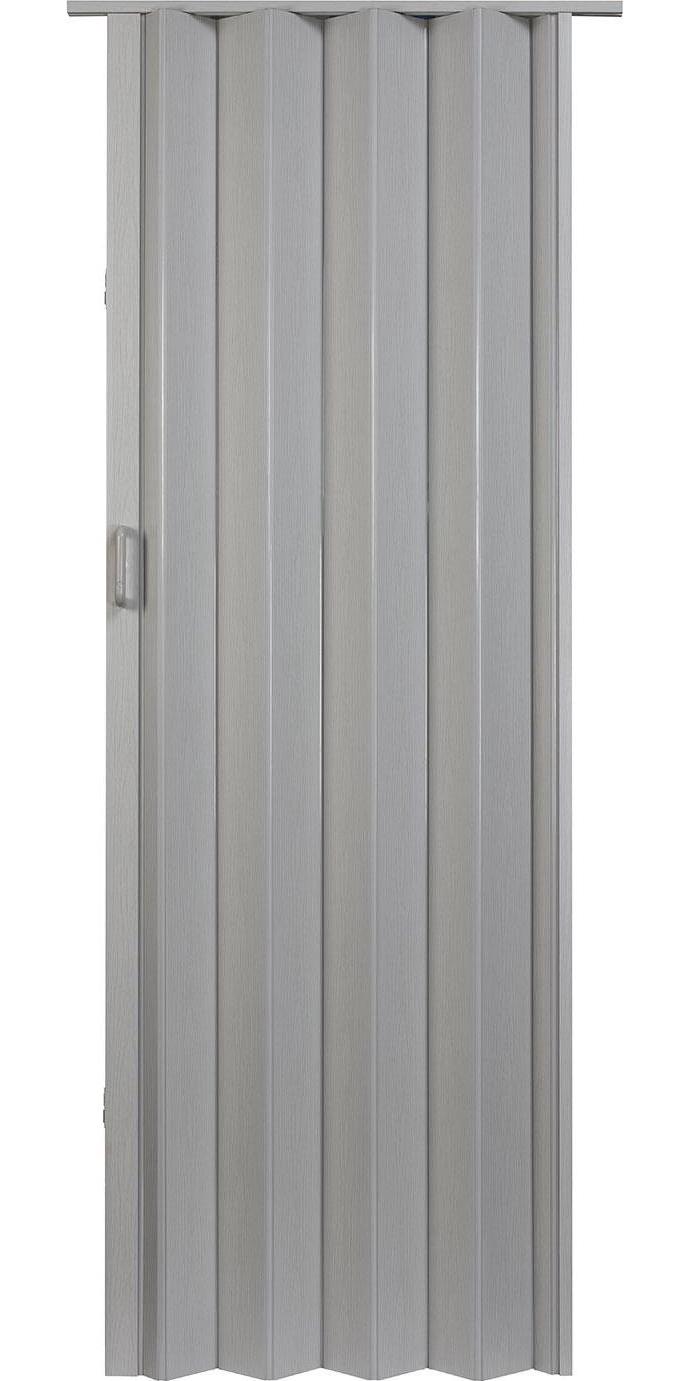 Spectrum Homestyle Oakmont Pvc Folding Door Fits 36 Wide X 80 High Dove Grey Color