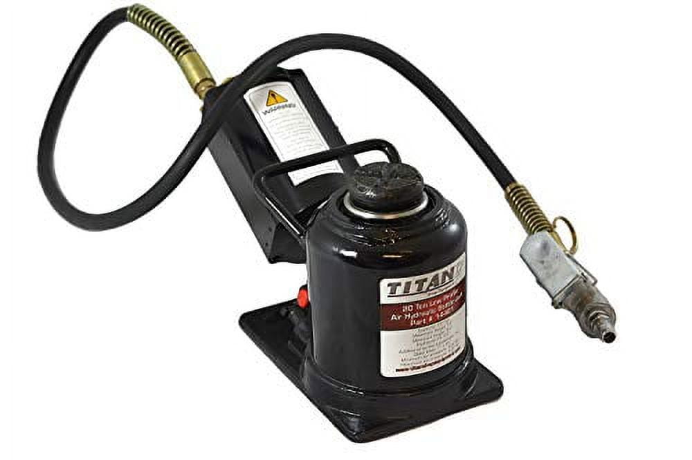 Titan 20 Ton Air/Hydraulic Bottle Jack