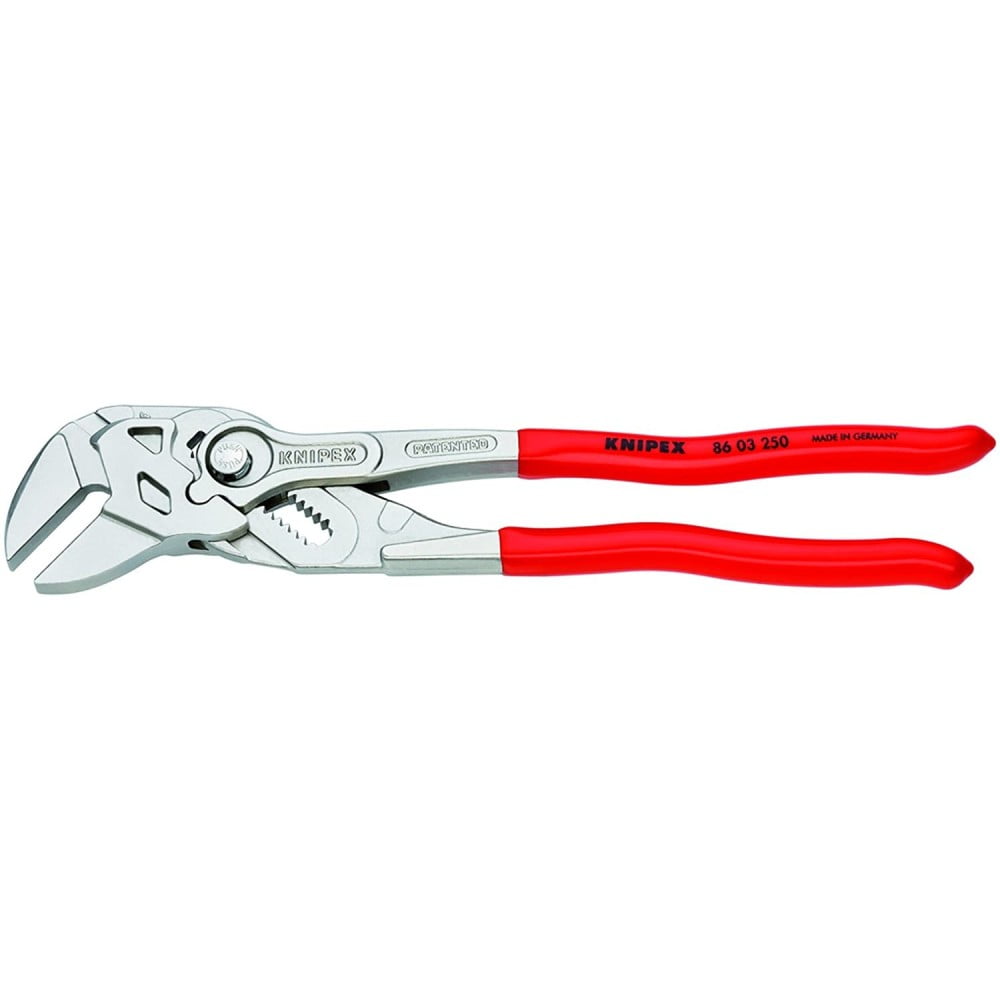KNIPEX Tools 9K 00 80 45 US, Pliers Wrench 6, 7.25, and 10-Inch Set, 3-Piece