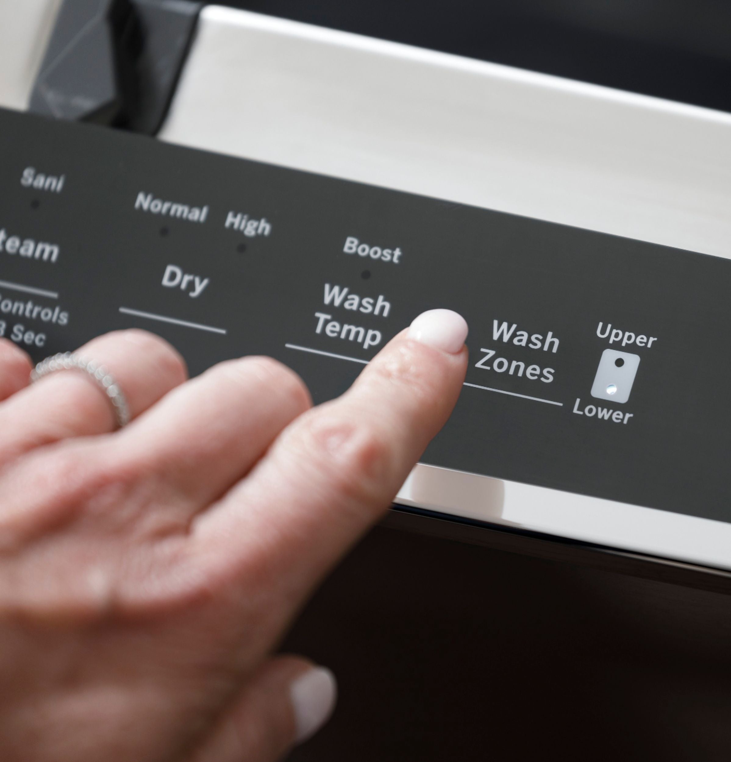 GE - Top Control Built-In Dishwasher with Stainless Steel Tub, 48 dBA - Slate