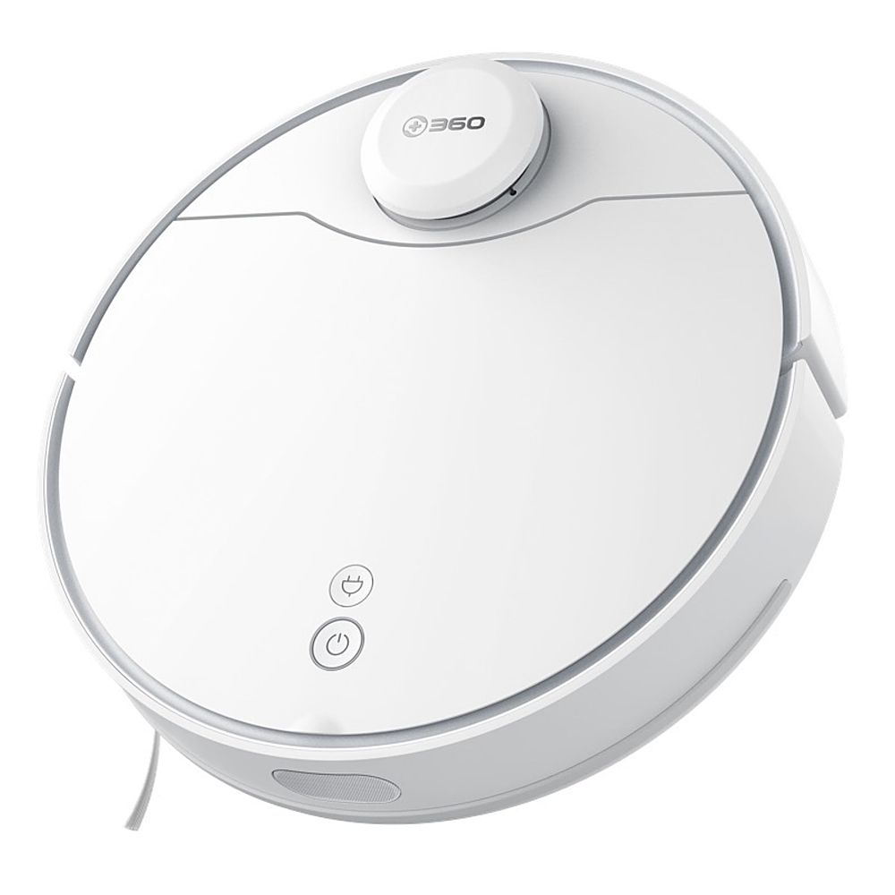 360 - S9 LiDAR Dual-Eye Vacuum+Mop Combo Robot Cleaner - White