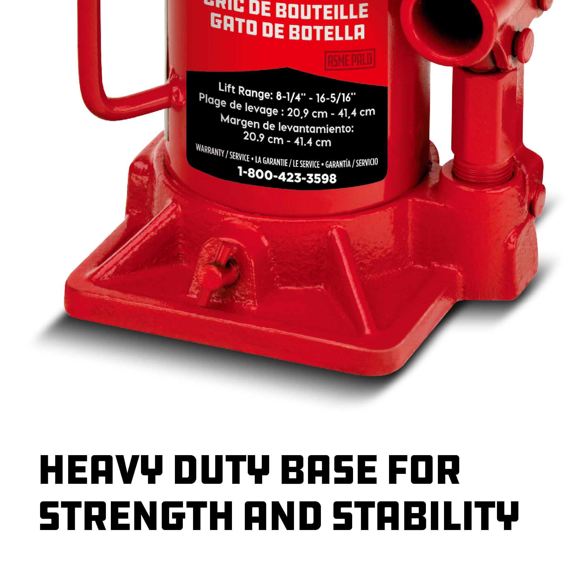Powerbuilt 12 -Ton Bottle Jack - 647501