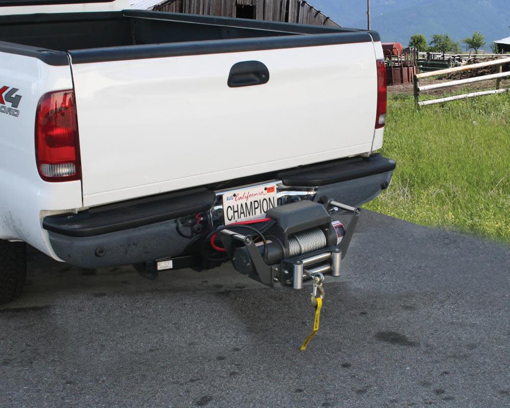 Champion 10,000-Lb Truck/SUV Winch Kit with Speed Mount and Remote Control