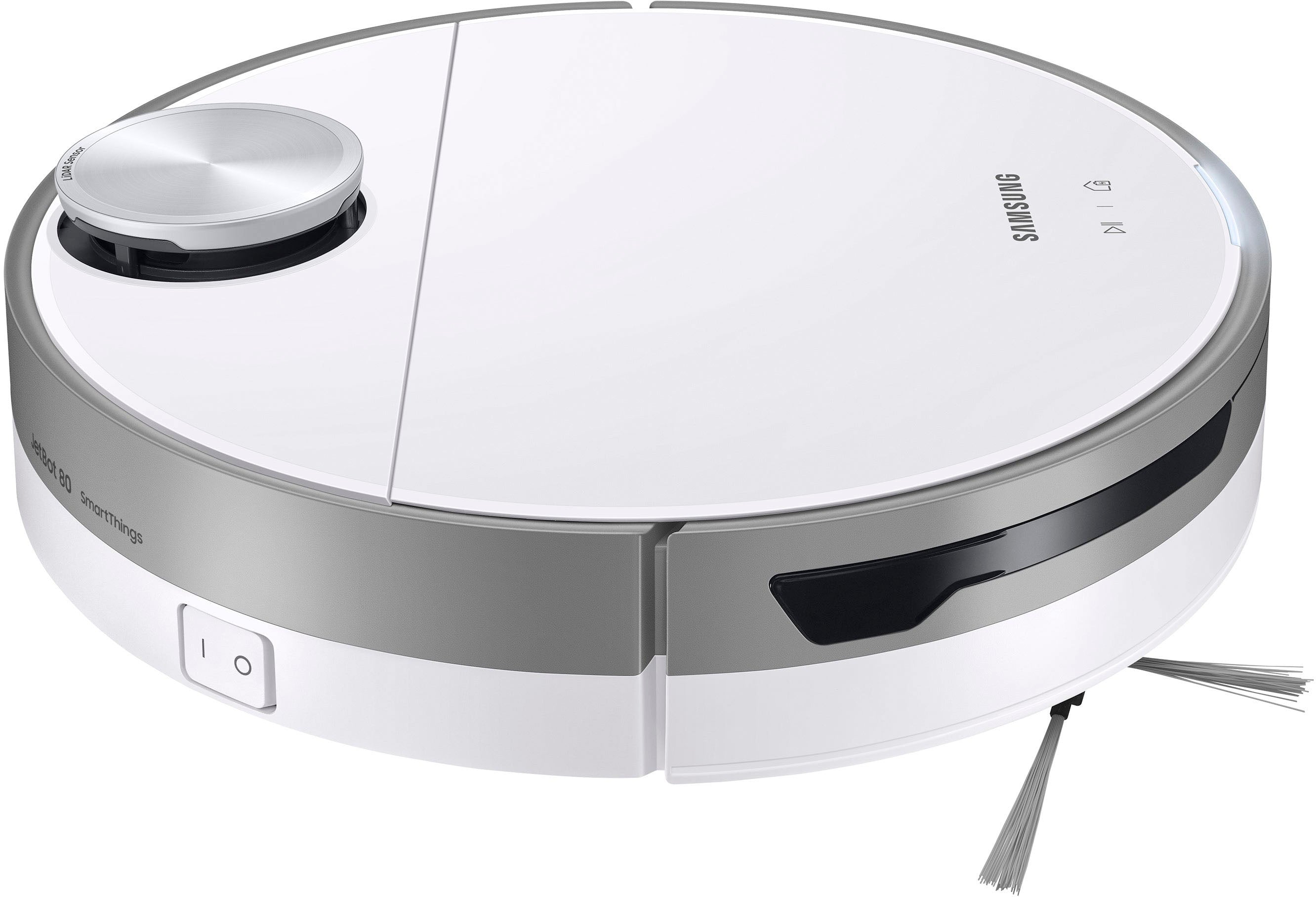 Samsung - Jet Bot Robot Vacuum with Intelligent Power Control - White