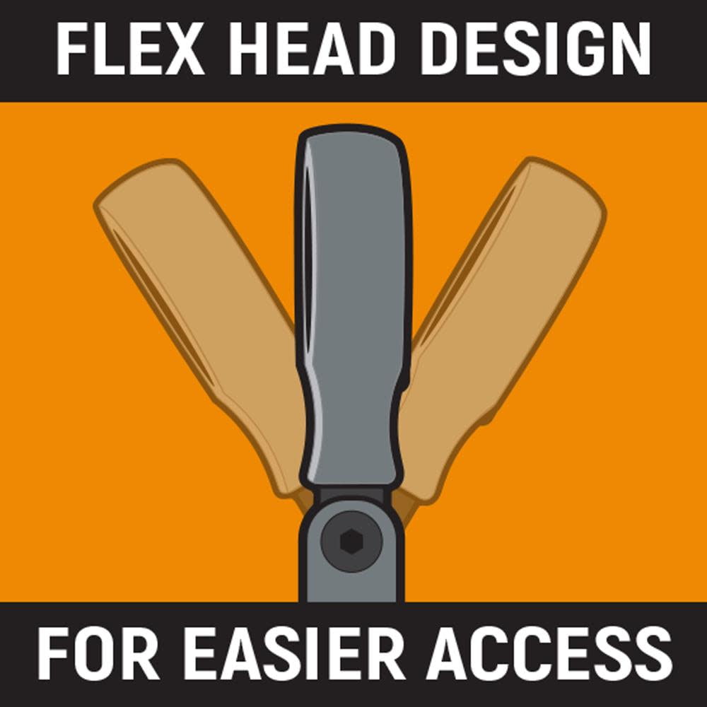 GearWrench 12 Pc. 90T 12PT Metric Flex Combi Ratchet Wre Set