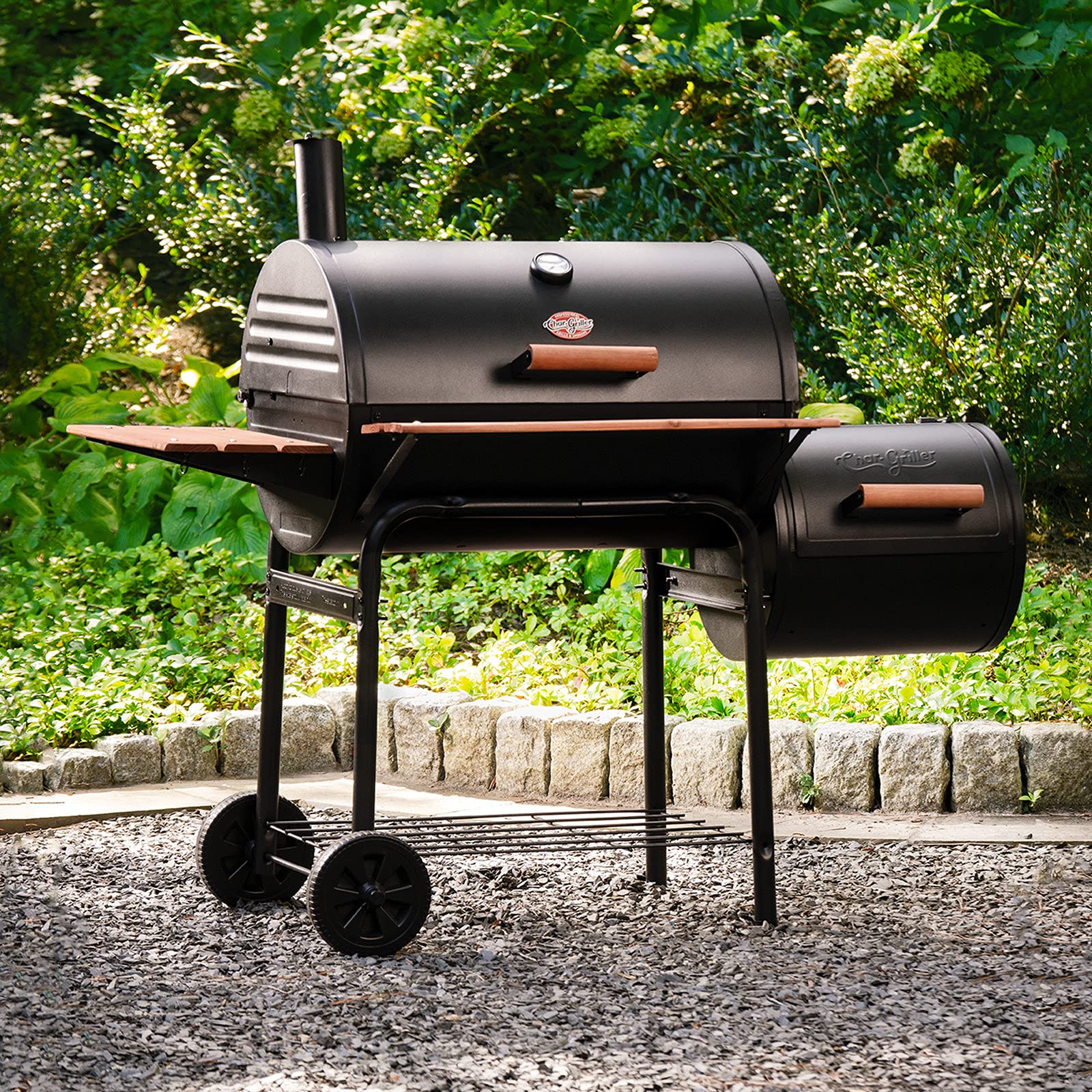 Char Griller 1224 Smokin Square Charcoal