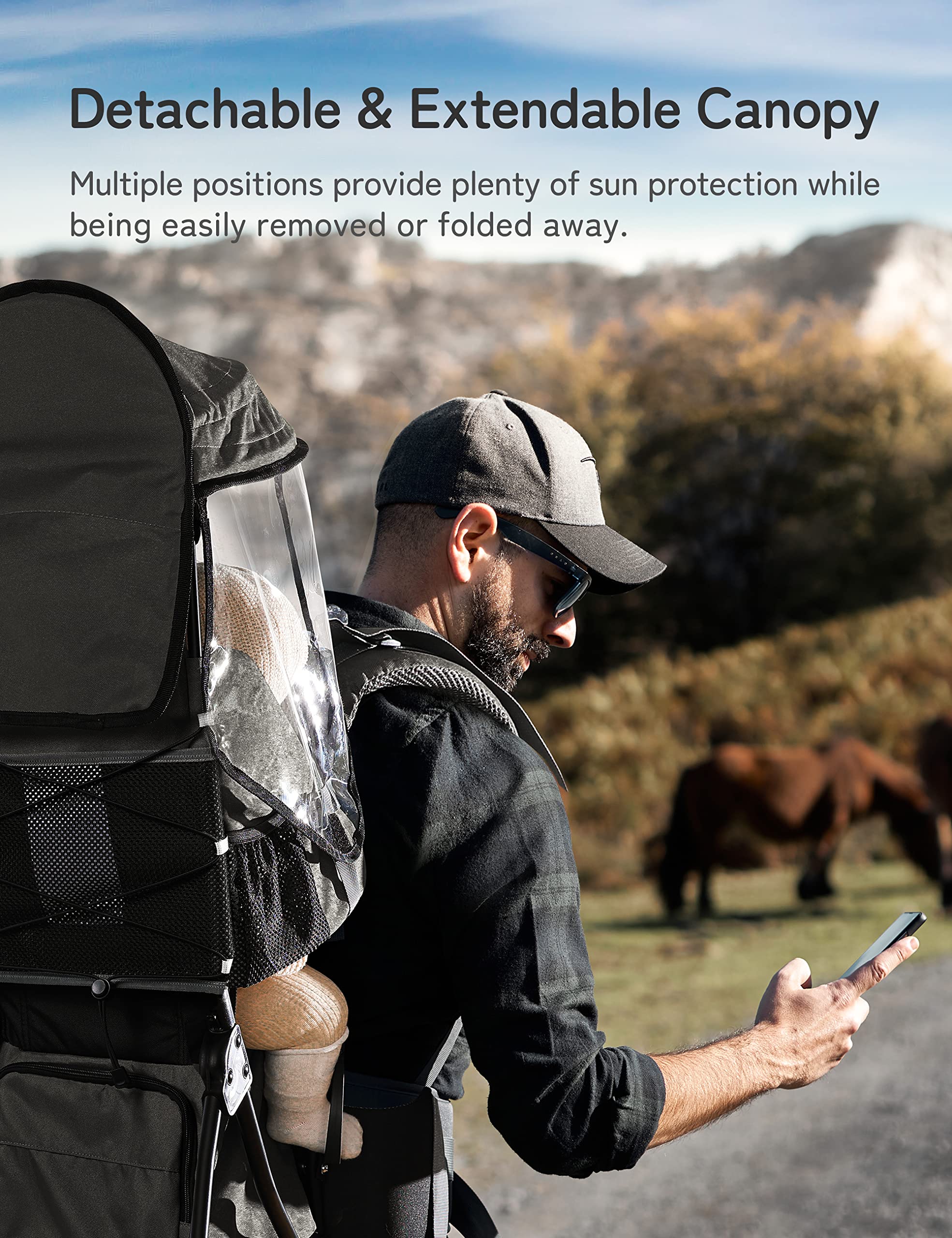 besrey Backpack 3 Height Adjustable Lightweight