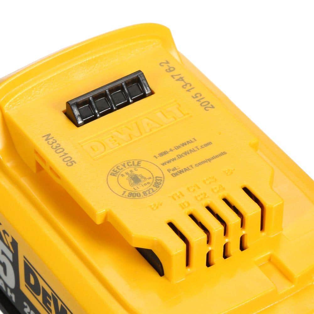 20V MAX XR Premium Lithium-Ion 5.0Ah Battery Pack (2 Pack) DCB205-2