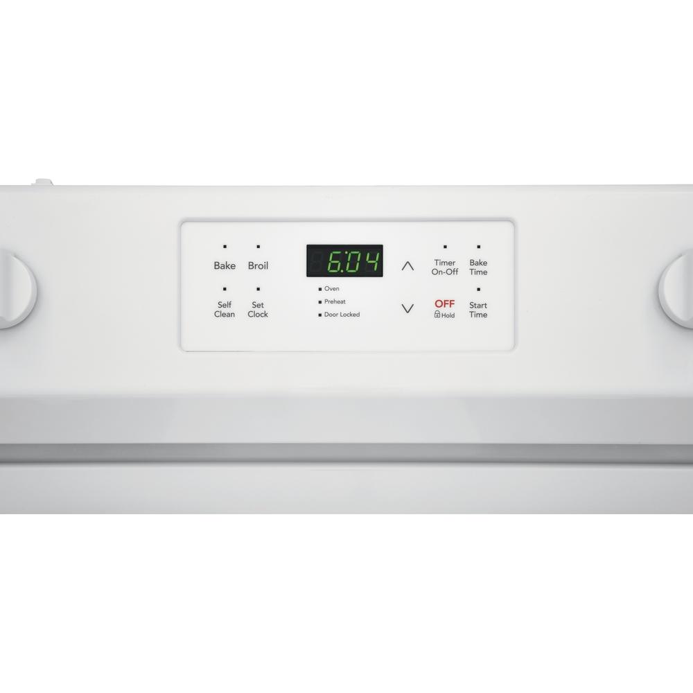 Frigidaire 30-inch Freestanding Electric Range with Ready-Select® Controls FFEF3016VW