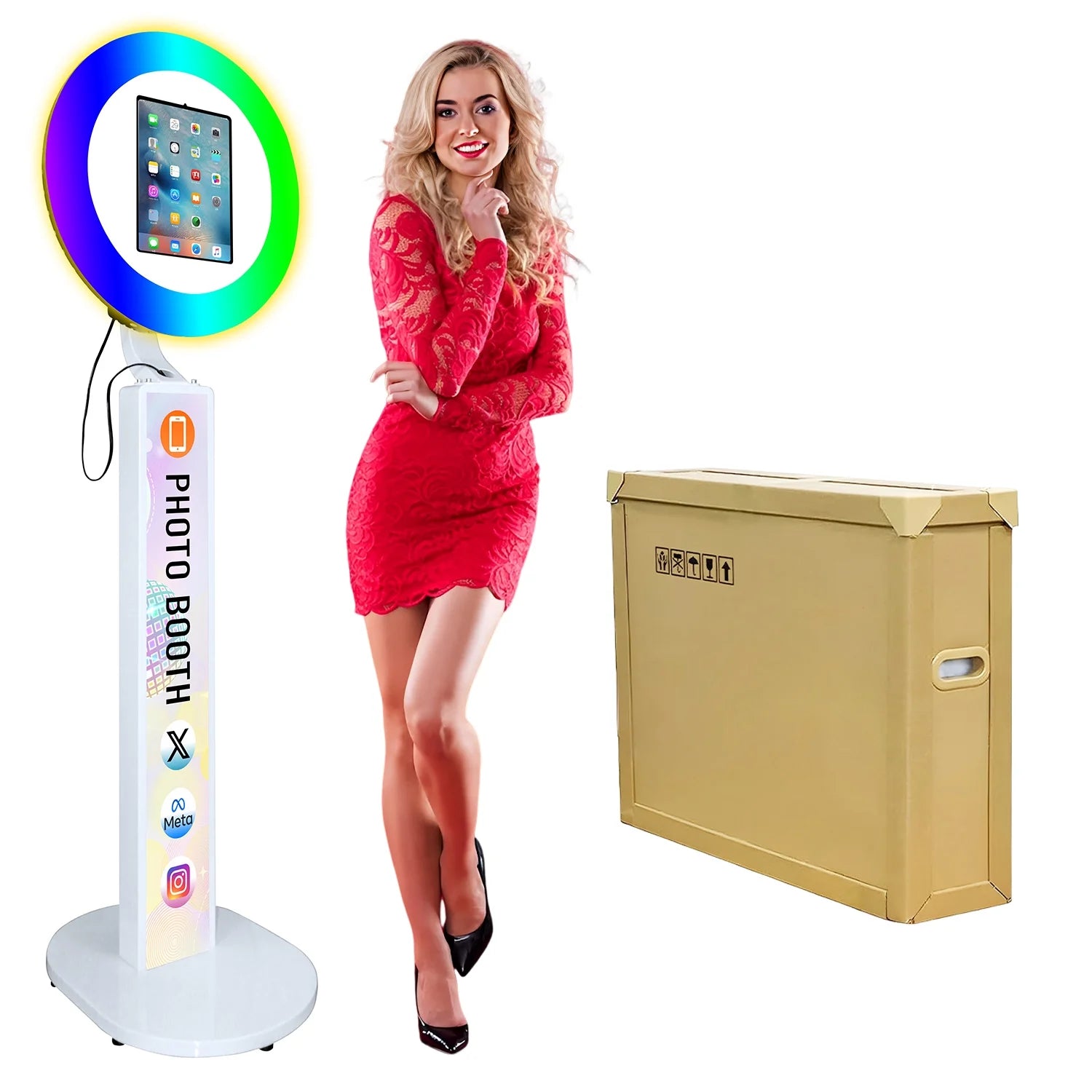 Ipad Photo Booth Selfie Photobooth Machine for Wedding Ipad PhotoBooth Weddings Parties Events