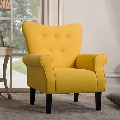 Mellcom Century Wingback Upholstered Bedroom