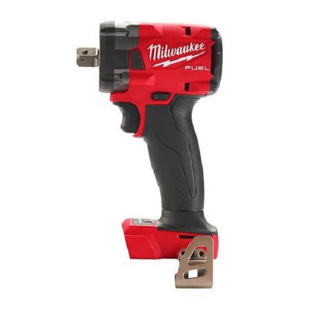 Restored Milwaukee 2855P-20 M18 FUEL 1/2 Compact Impact Wrench w/ Pin Detent Bare Tool (Refurbished)