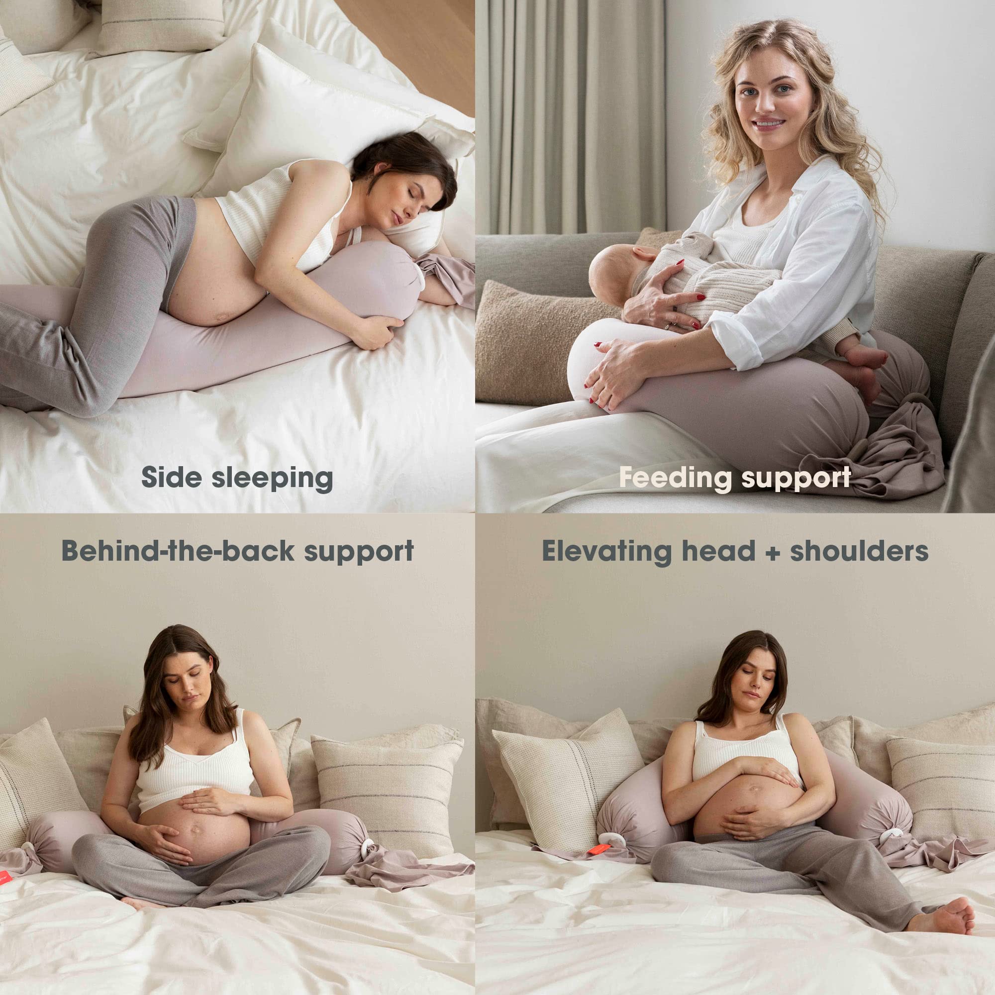 bbhugme Pregnancy Body Pillow Adjustable