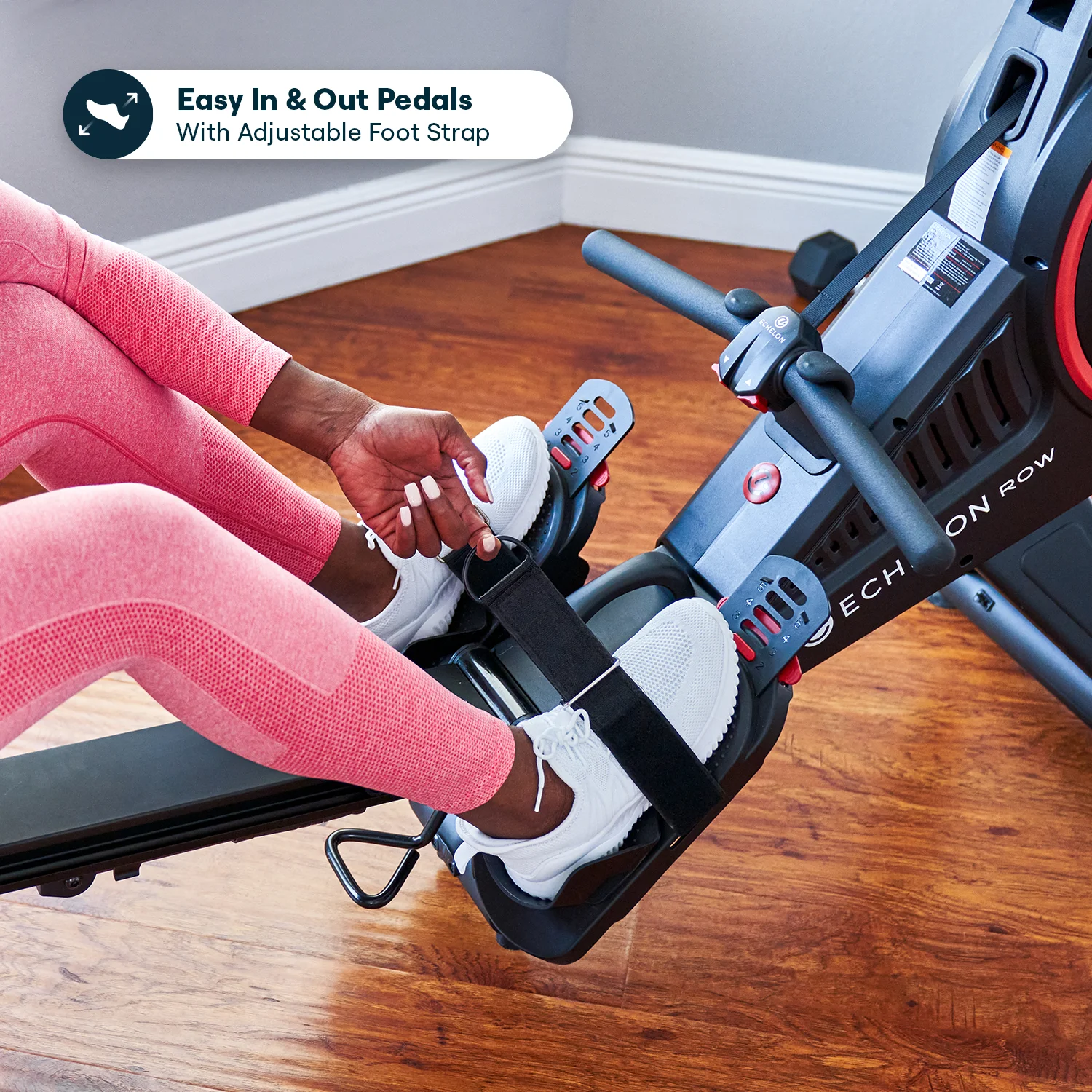 Echelon Rowing Machine with Magnetic Resistance + 30-Day Free Echelon Membership