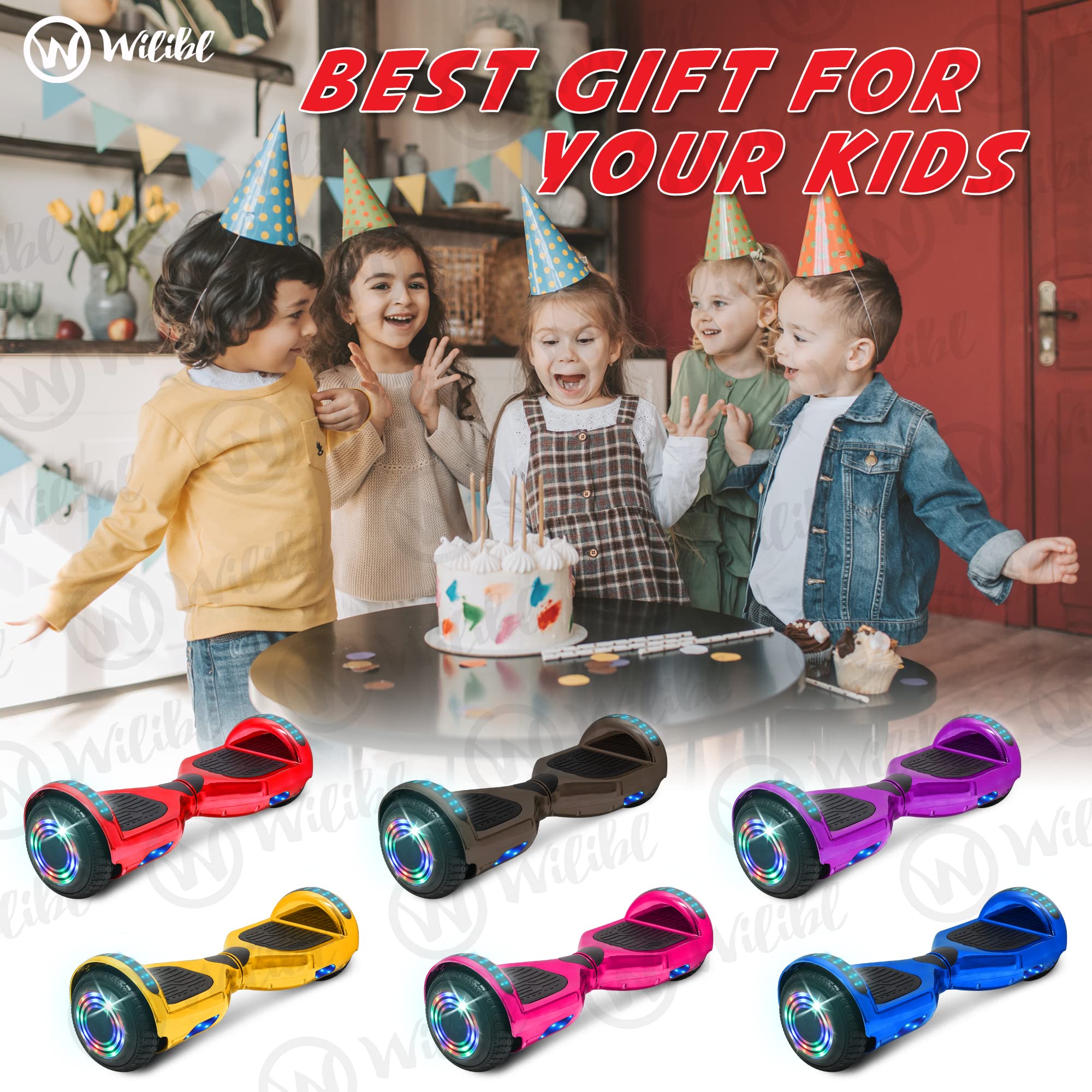Hoverboard Electric Balancing Bluetooth Certified