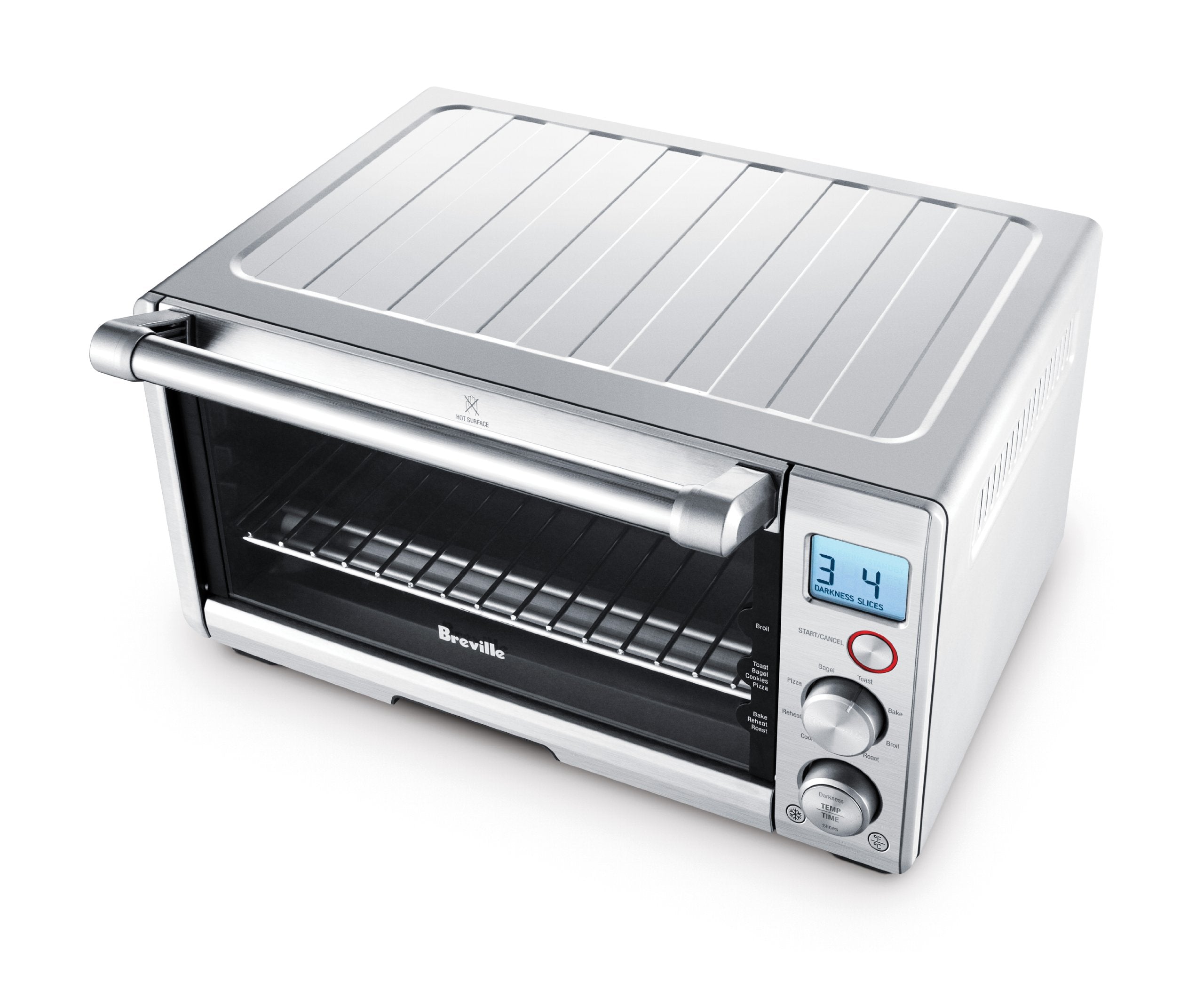 Breville Compact Smart Toaster Oven, Brushed Stainless Steel, BOV650XL