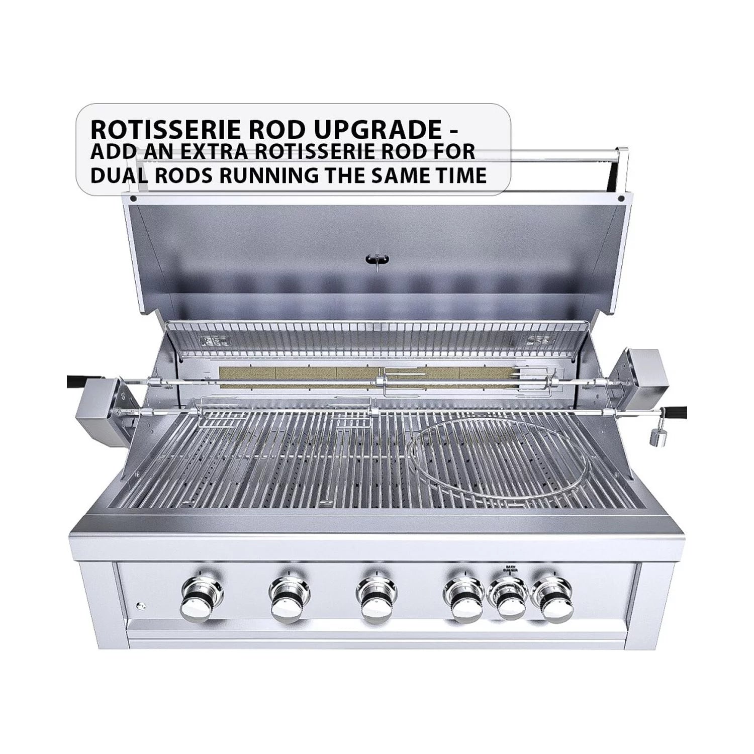 Ruby 5 Burner Pro-Sear 42