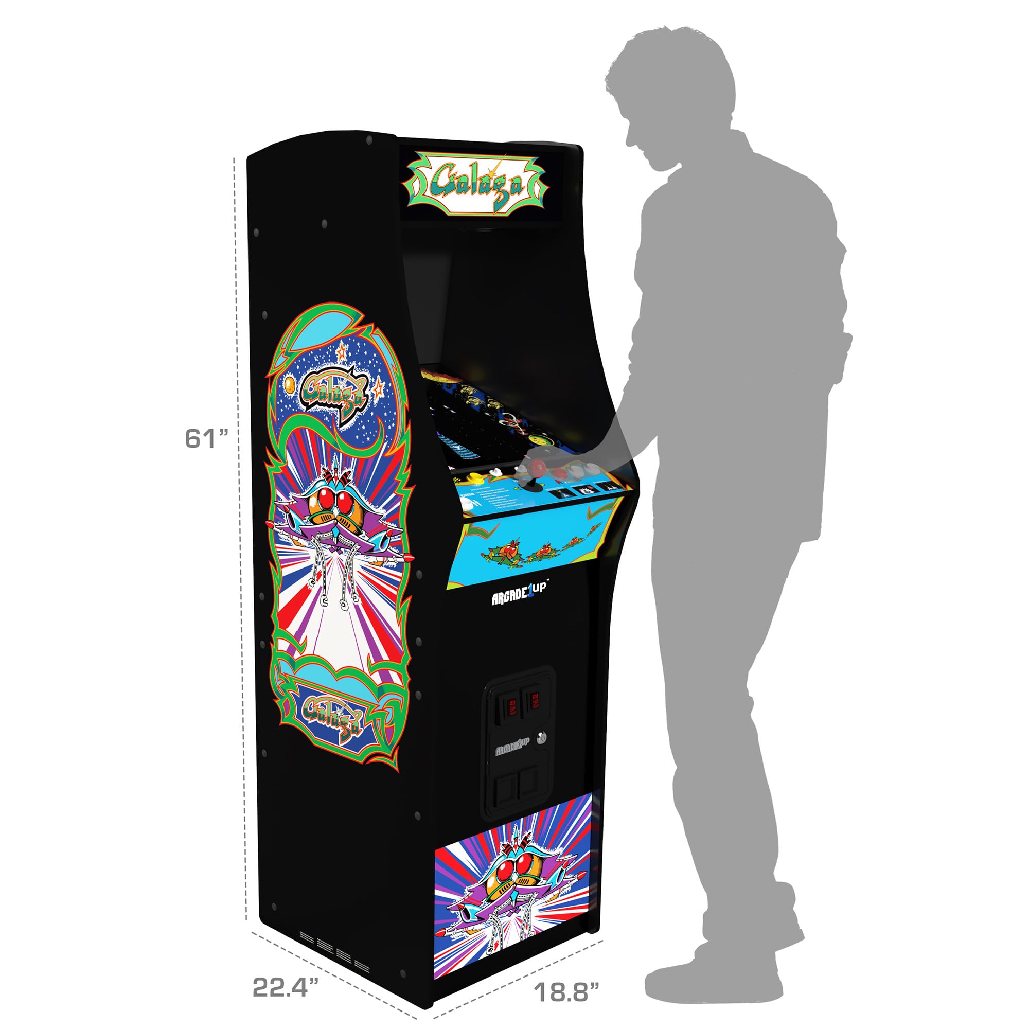 Arcade1Up Machine 5 Foot Tall Stand Up Cabinet