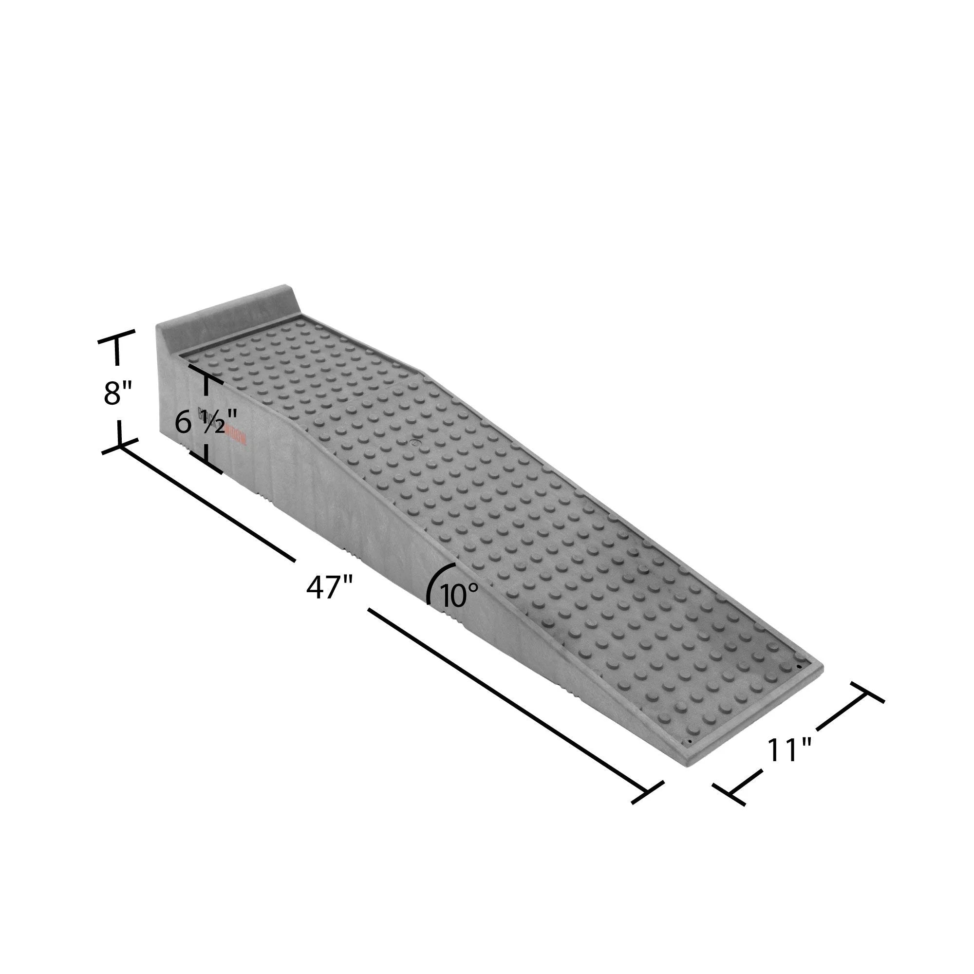Black Widow Lightweight Plastic Service Ramps – 10,000 lb. per pair Capacity