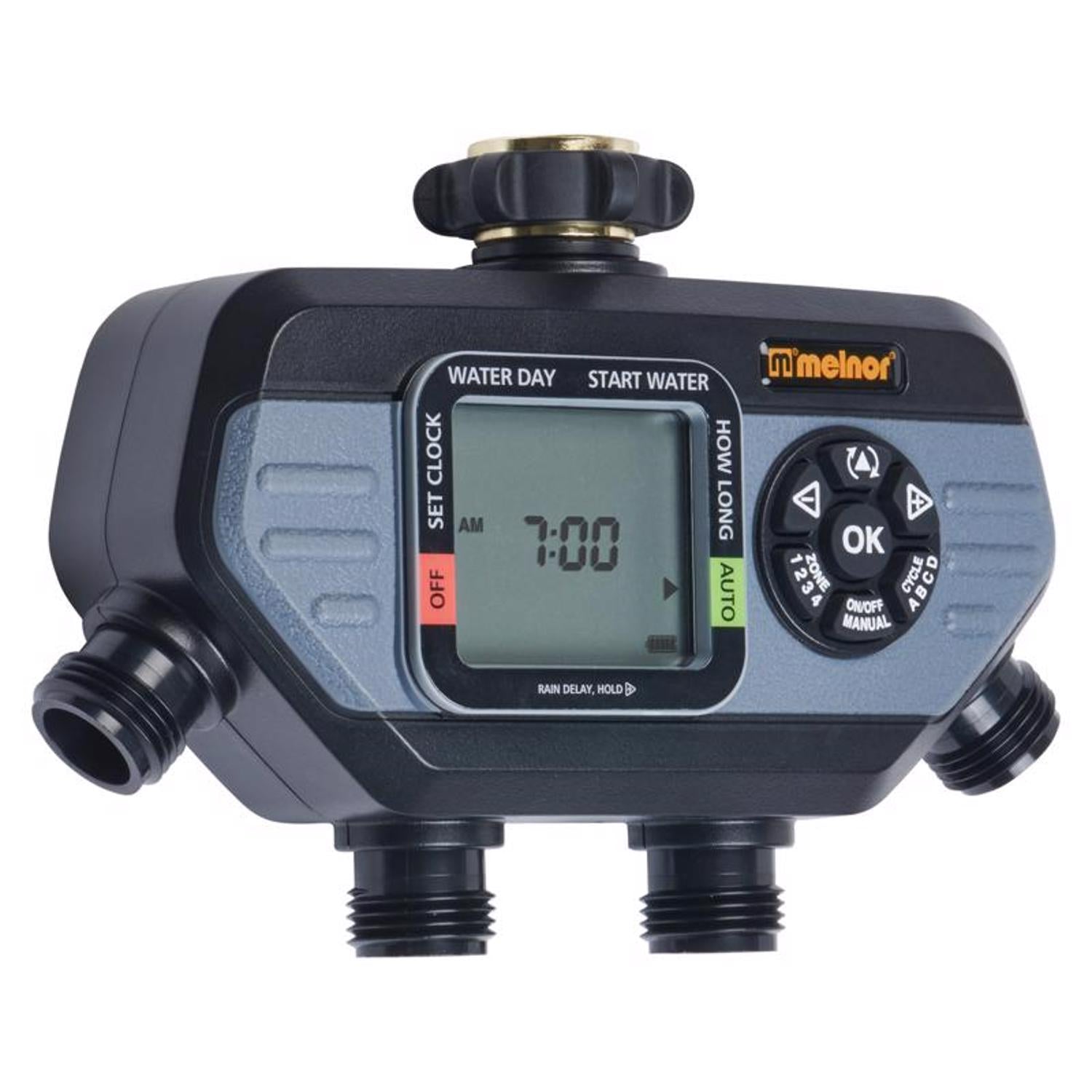 Melnor HydroLogic Programmable 4 Zone Digital Water Timer