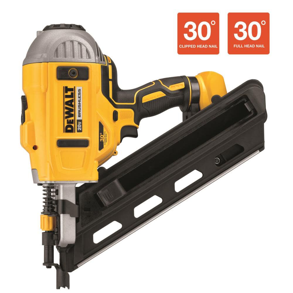 20 V MAX XR Brushless Dual Speed Nailer (Tool Only) DCN692B from