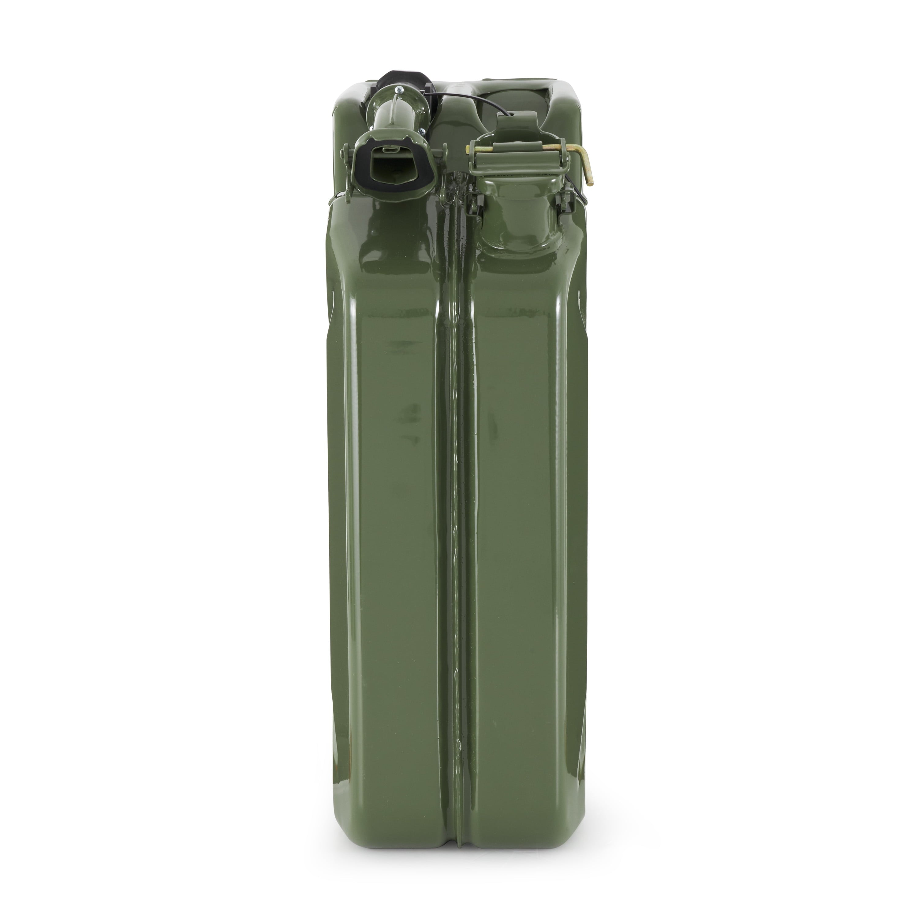 Wavian 3012 20 Liter Military Style NATO Jerry Fuel Can and Spout, Green
