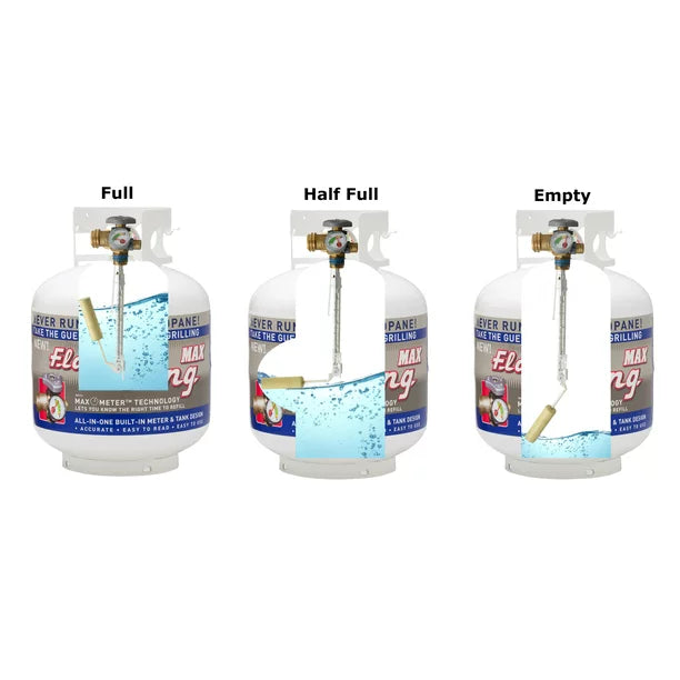 Flameking 20 LB Pound Propane Tank Cylinder With OPD Valve And Built-in Site Gauge