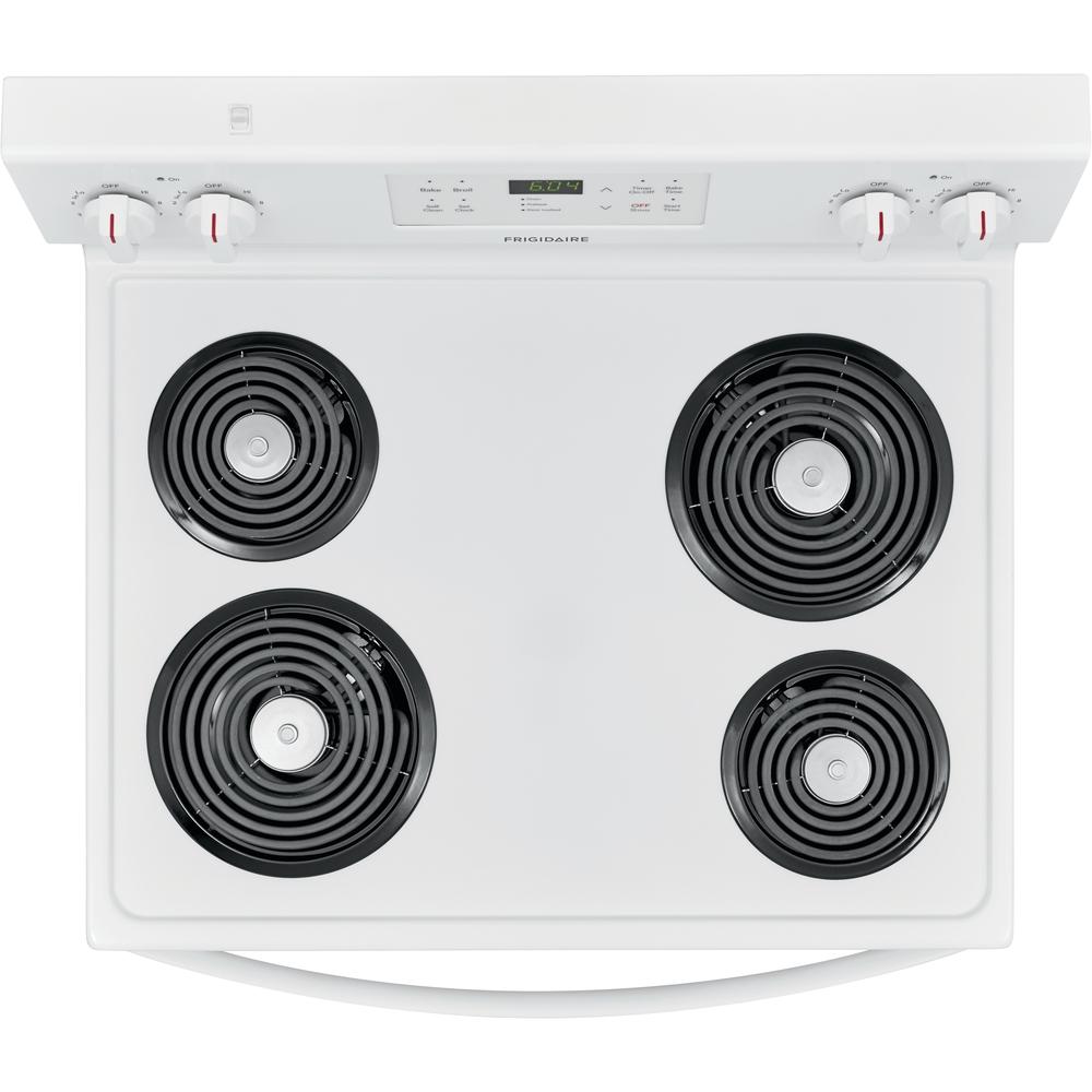 Frigidaire 30-inch Freestanding Electric Range with Ready-Select® Controls FFEF3016VW