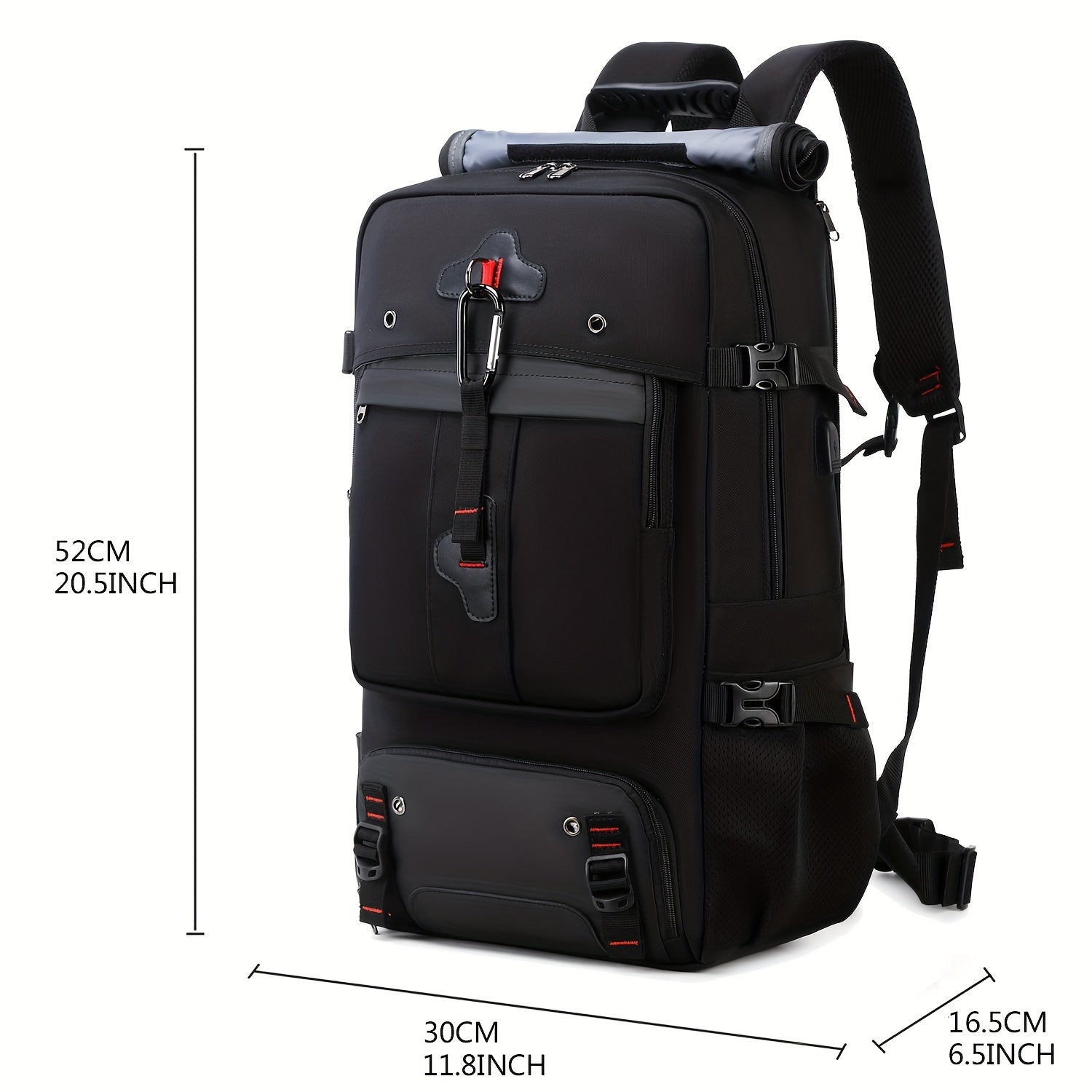 50L Large Capacity Hiking Backpack