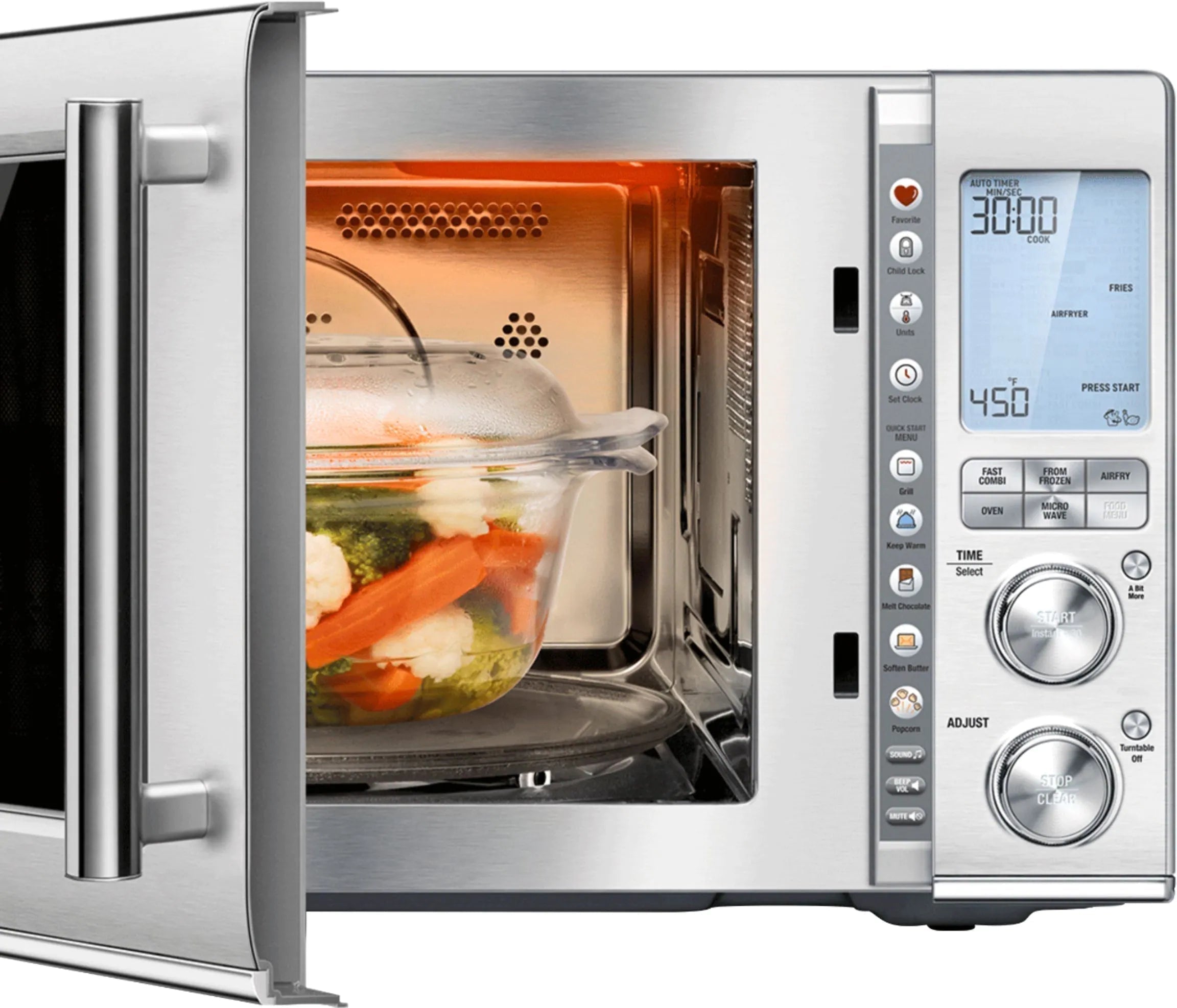 Breville BMO870BSS1BUC1 - 1.1 Cu. Ft. Convection Microwave