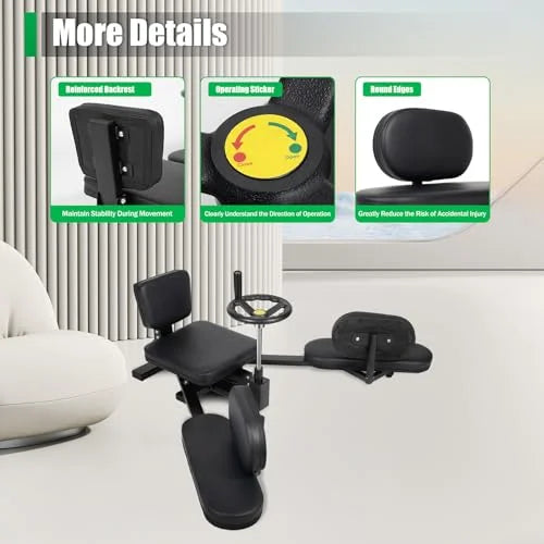 Leg Stretcher Machine, Split Leg Training Stretching, 200 Degrees pro Leg Stretching Machine, PU Cushion Inner Thigh Exercise Equipment, Flexibility Stretching Equipment for Dance, Home Gym Exercise