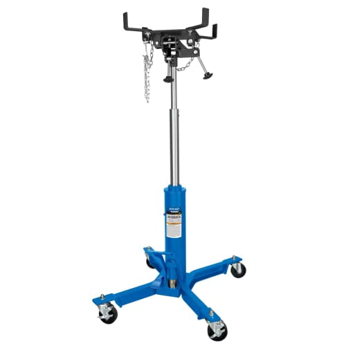 K Tool International XD63505 1,000 lbs. Two Stage Under Hoist Transmission Jack for Garages, Repair Shops and DIY, Height 37
