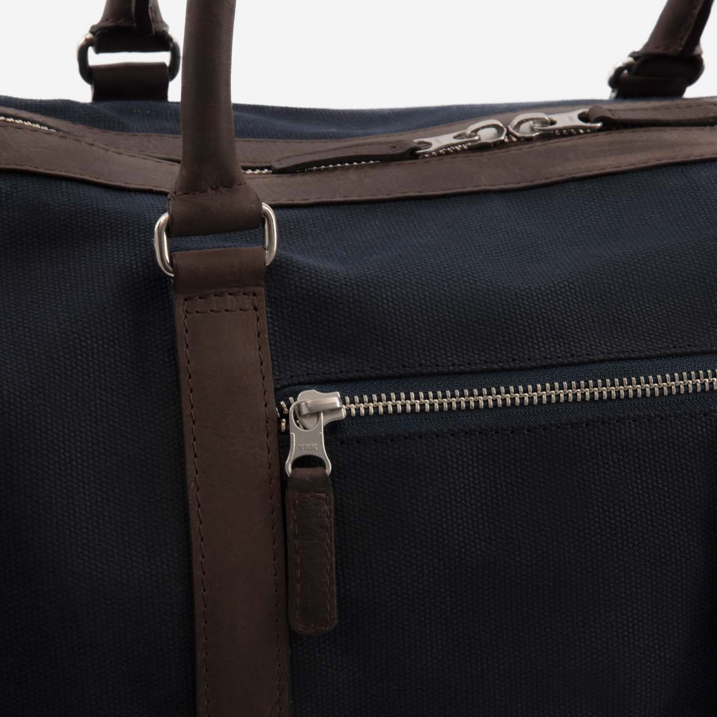 Davis Weekender Bag - Waxed Canvas and Pull-Up Leather - Men's
