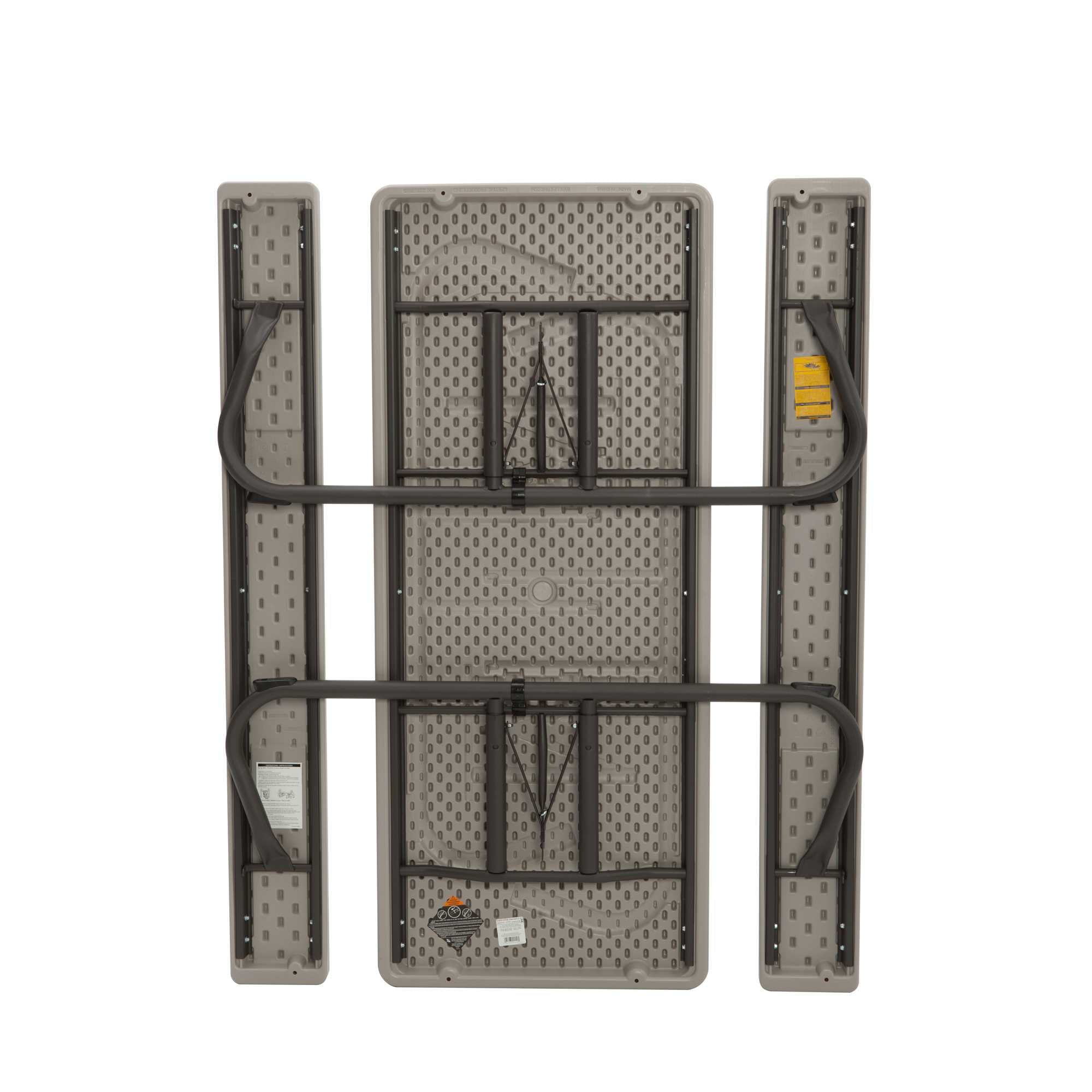 Lifetime 6 Foot Folding Picnic Table, Putty, 22119