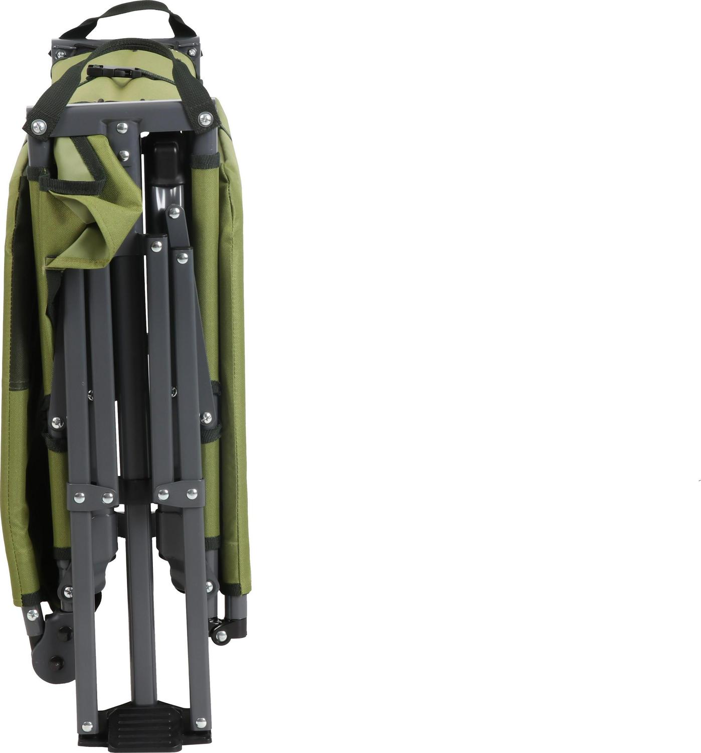 Ozark Trail Adult Quick Fold Speedy Camp Cot， Green， 79 x 33 x 16