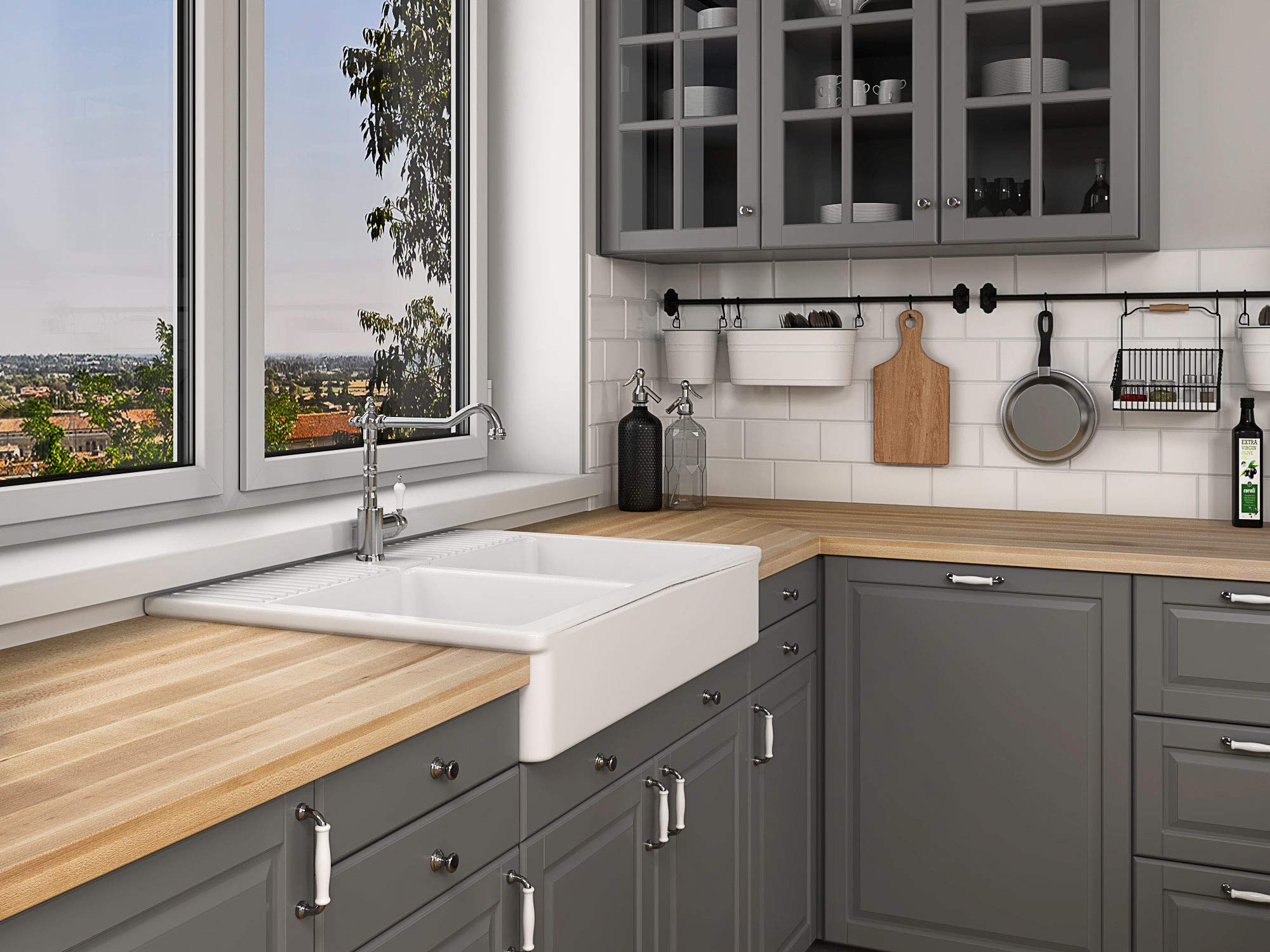 Big Bison Maple Butcher Countertop