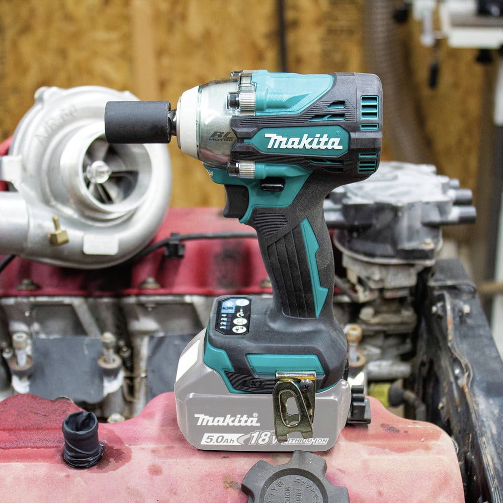 Makita Impact Wrench,4-Speed,1/2