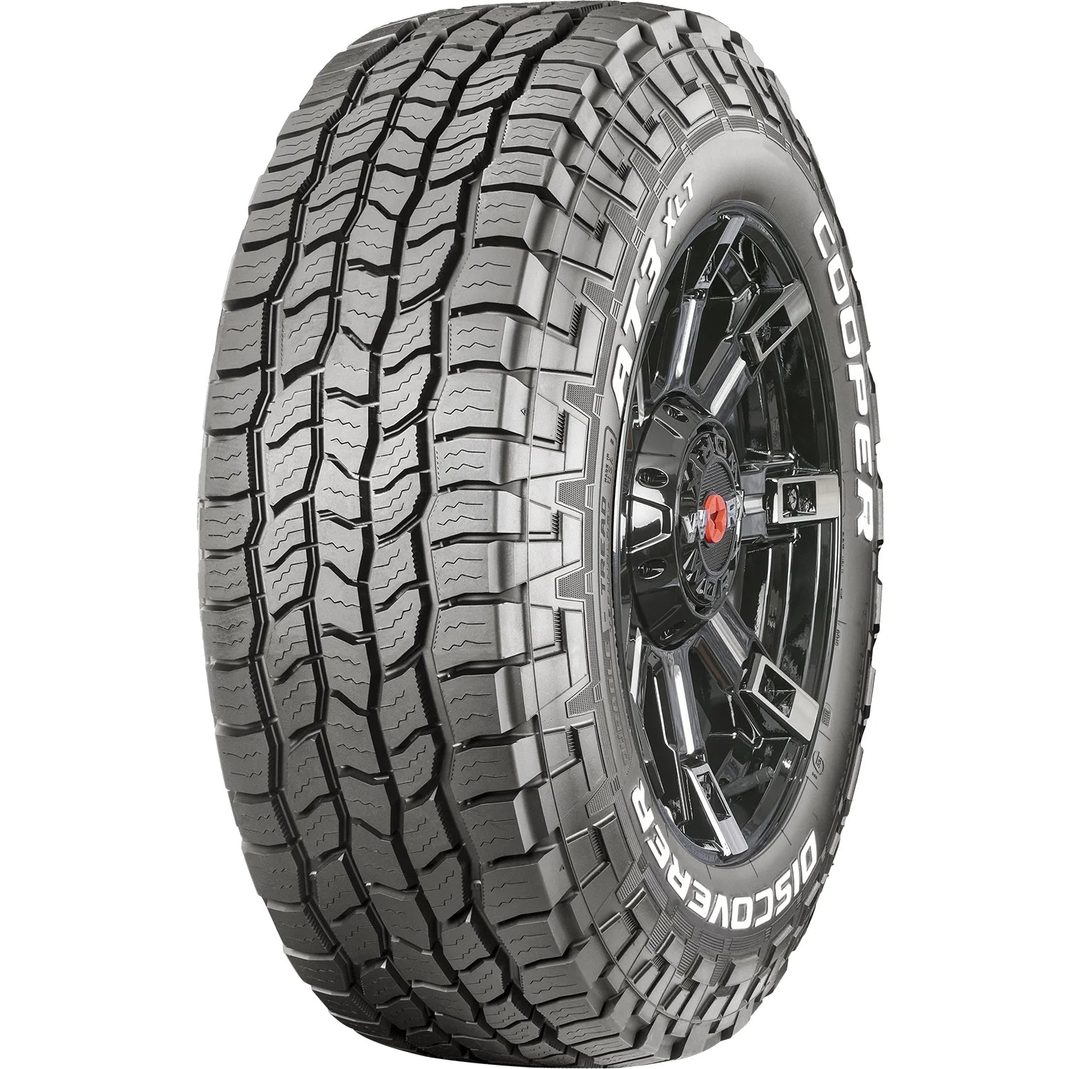 Pair of 2 (TWO) Cooper Discoverer AT3 XLT LT 285/75R16 126/123R E 10 Ply A/T All Terrain Tires Fits: 2006-08 Hummer H3 Base, 2009 Hummer H3 Championship Series