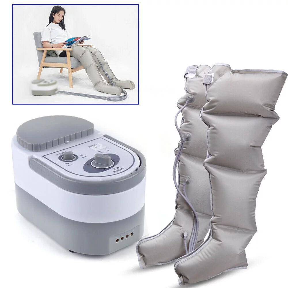 ANQIDI Air Compression Leg Massager Leg Blood Circulation Muscle Relax Massage Tool Lymphedema Leg Recovery Compression Boot