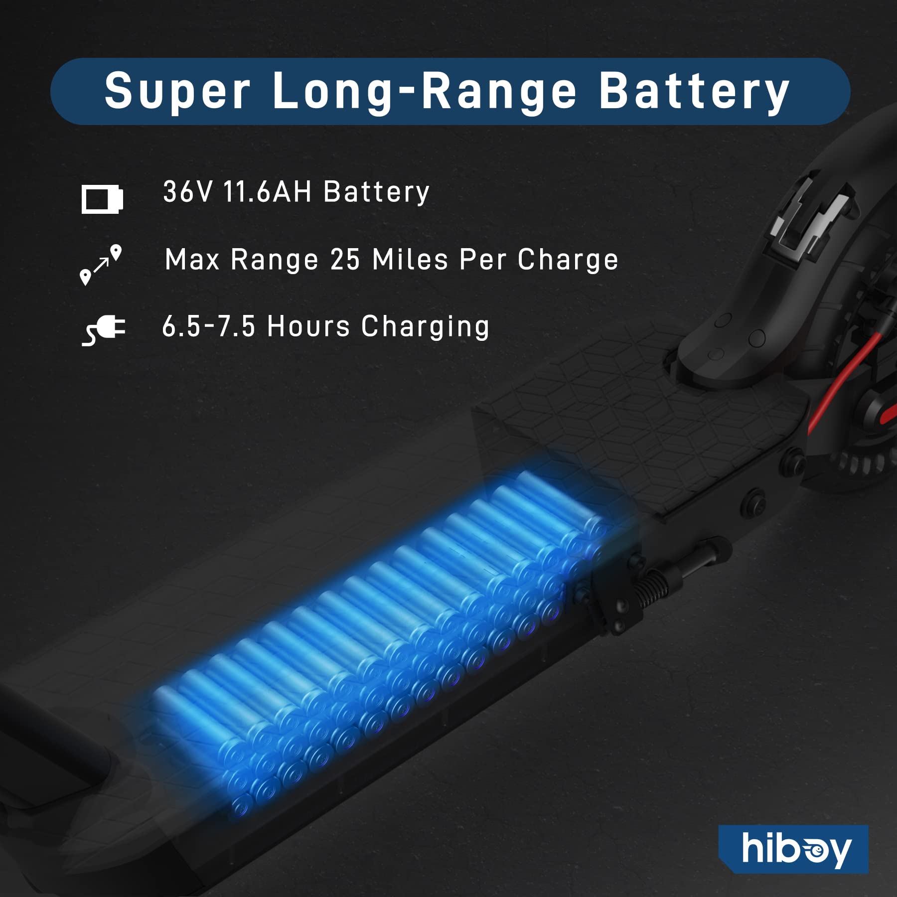 Hiboy Upgraded Electric Escooter Foldable