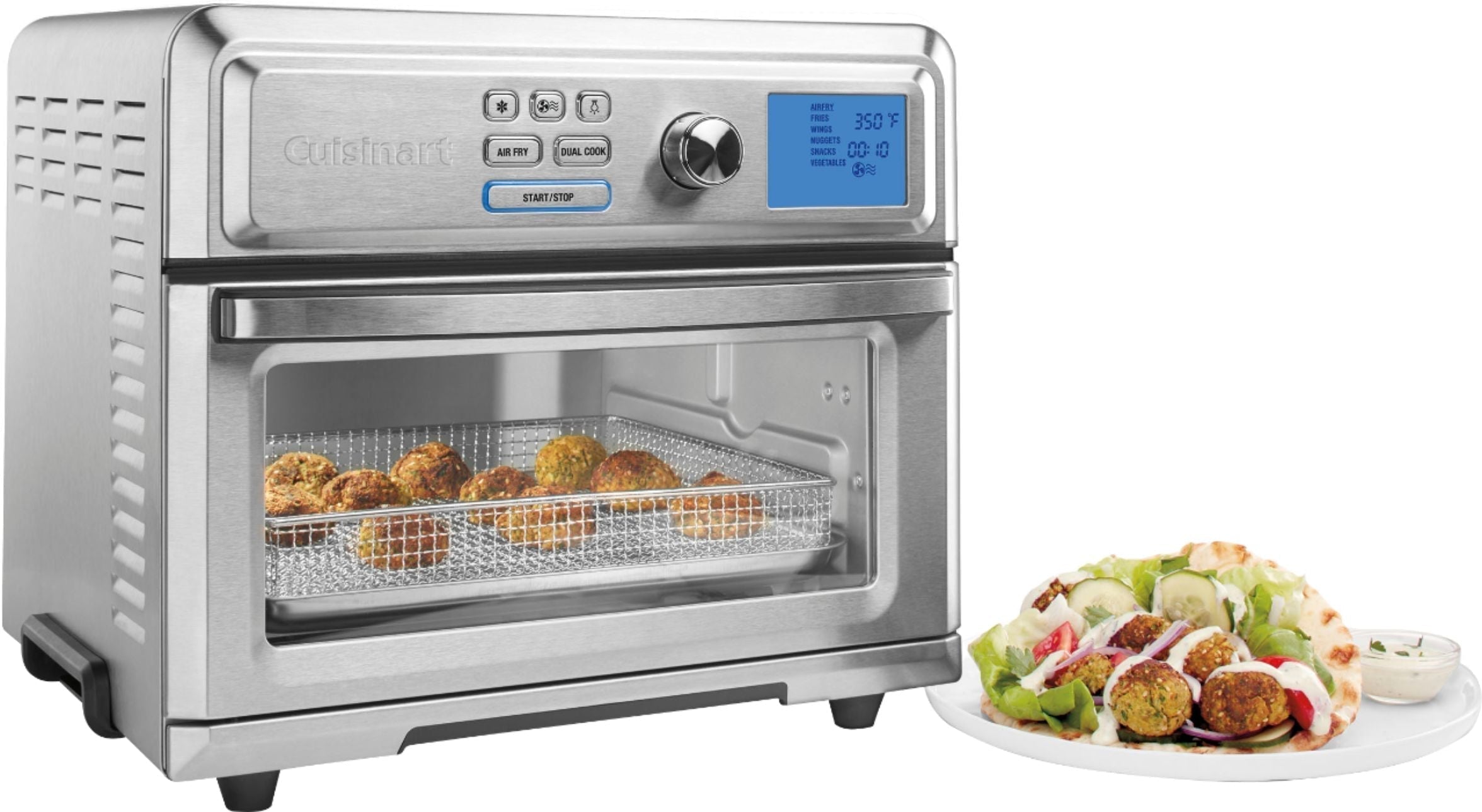 Cuisinart - Digital Air Fryer Toaster Oven - Stainless Steel