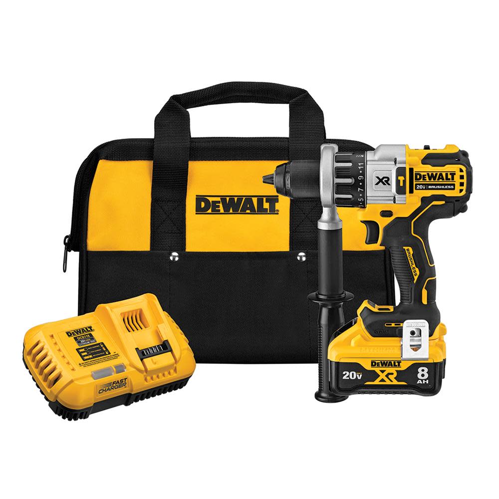 20V MAX* POWER DETECT XR 1/2In Brushless Hammer Drill/Driver Kit