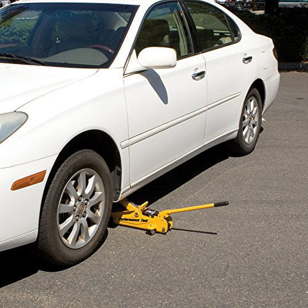 Performance Tool W1606 2 Ton (4,000 lbs.) Capacity Compact Trolley Jack