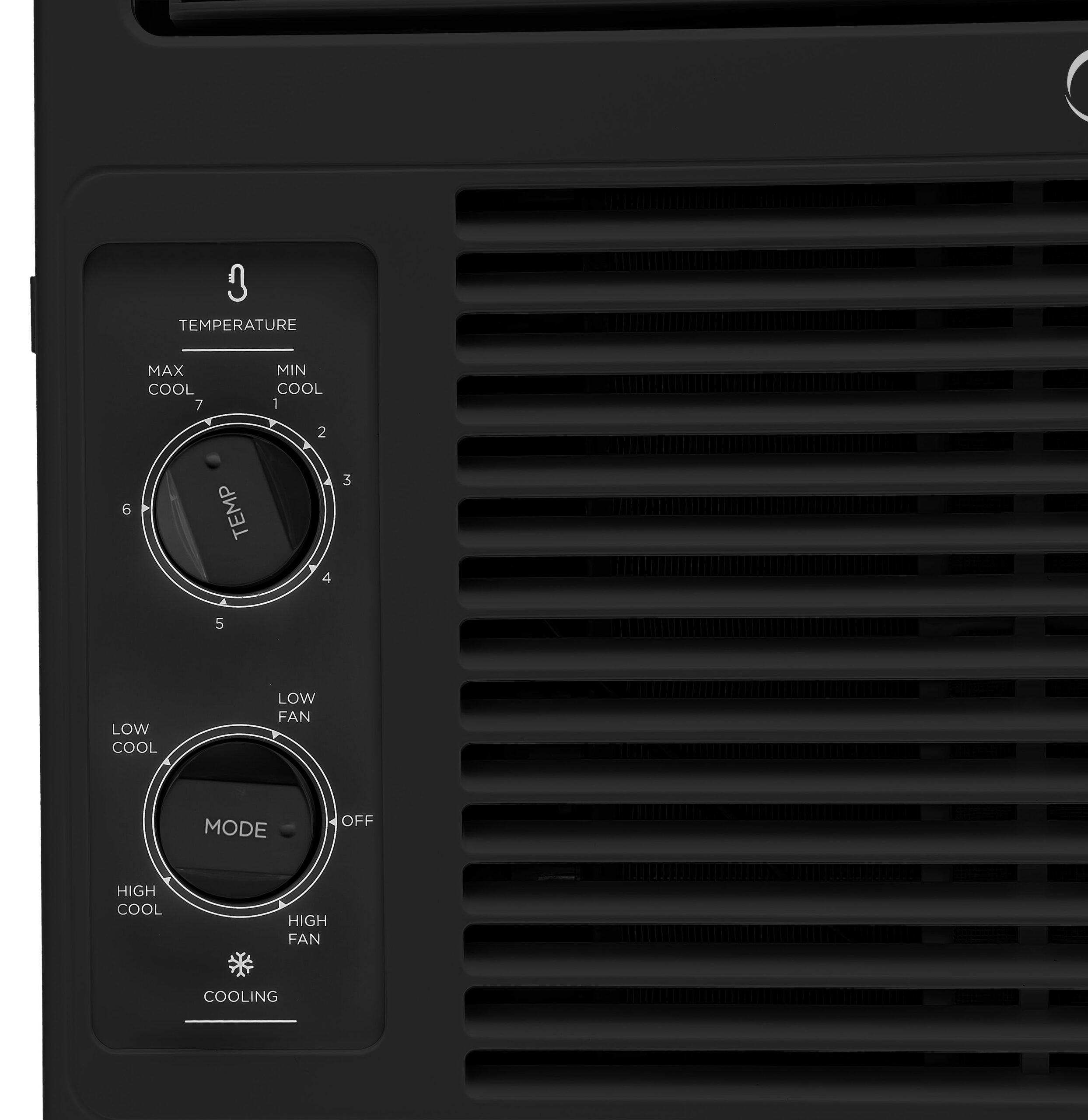Midea 5，000 BTU 115V Mechanical Window Air Conditioner， Black， MAW05M1WBL