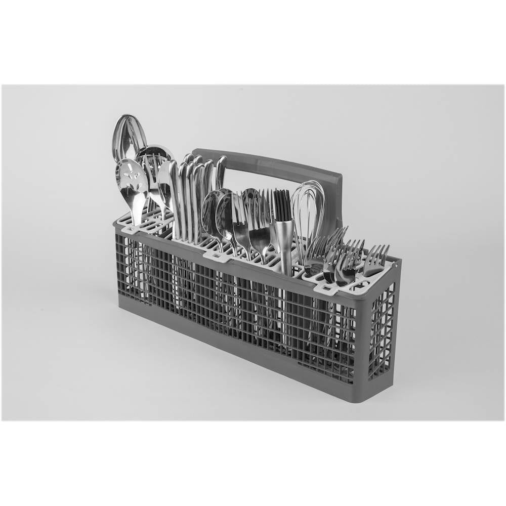 GE - Front Control Built-In Dishwasher, 54 dBA - Stainless steel