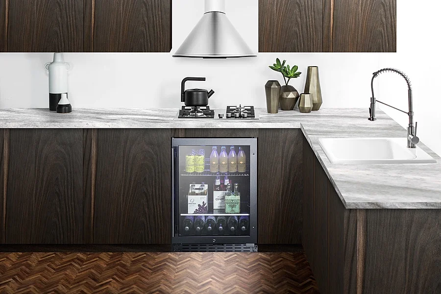 Built-In Beverage Cooler, ADA Compliant, Stainless Steel