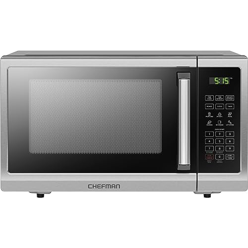 Chefman Countertop Microwave Stainless Essentials