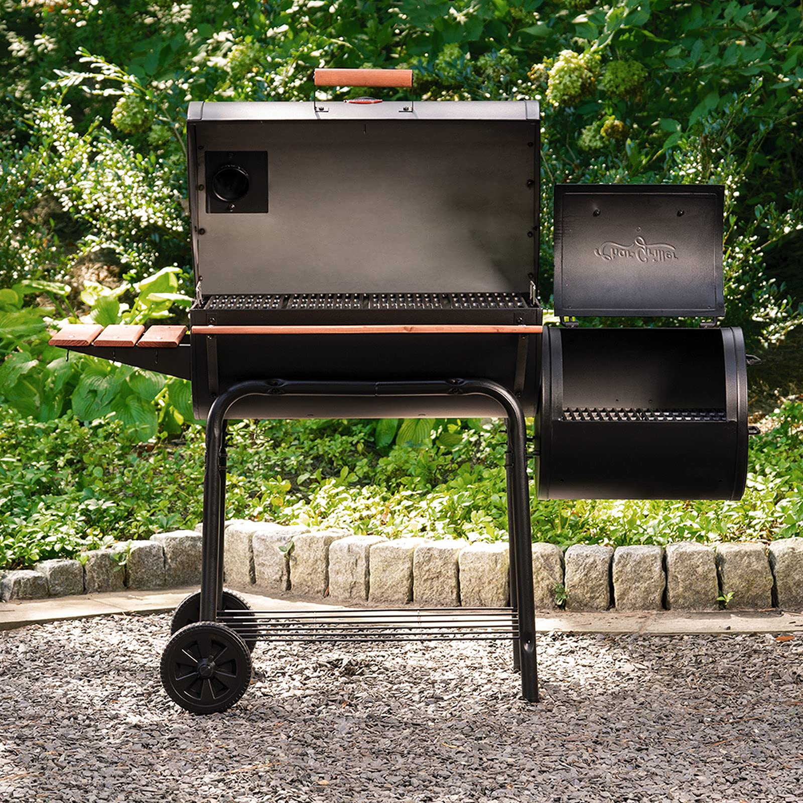 Char Griller 1224 Smokin Square Charcoal