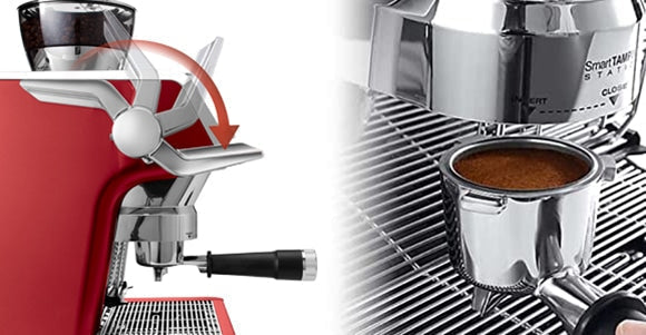 De'Longhi - La Specialista Prestigio Espresso Machine with Active Temperature Control and Dual Heating System - Red