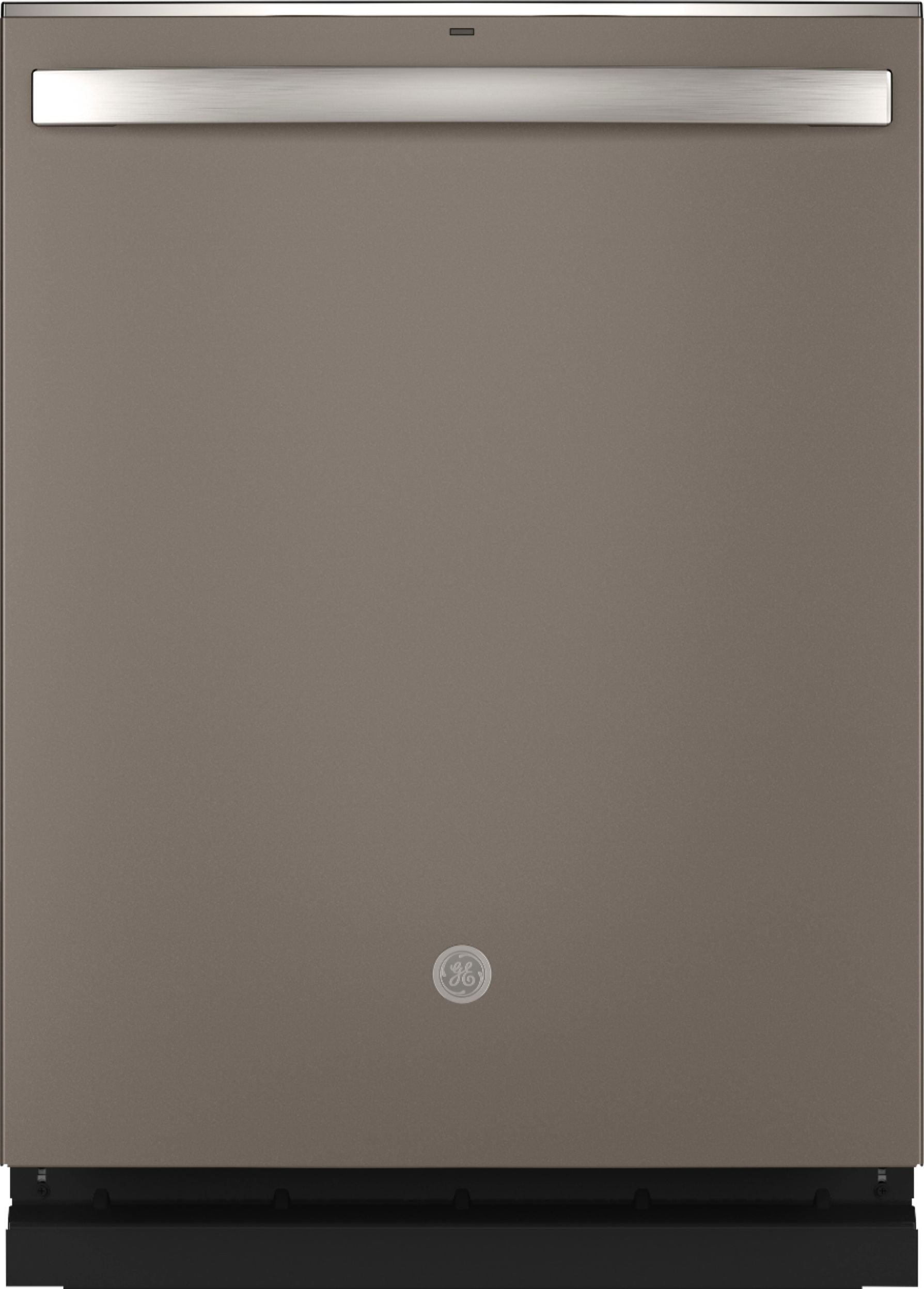 GE - Top Control Built-In Dishwasher with Stainless Steel Tub, 48 dBA - Slate